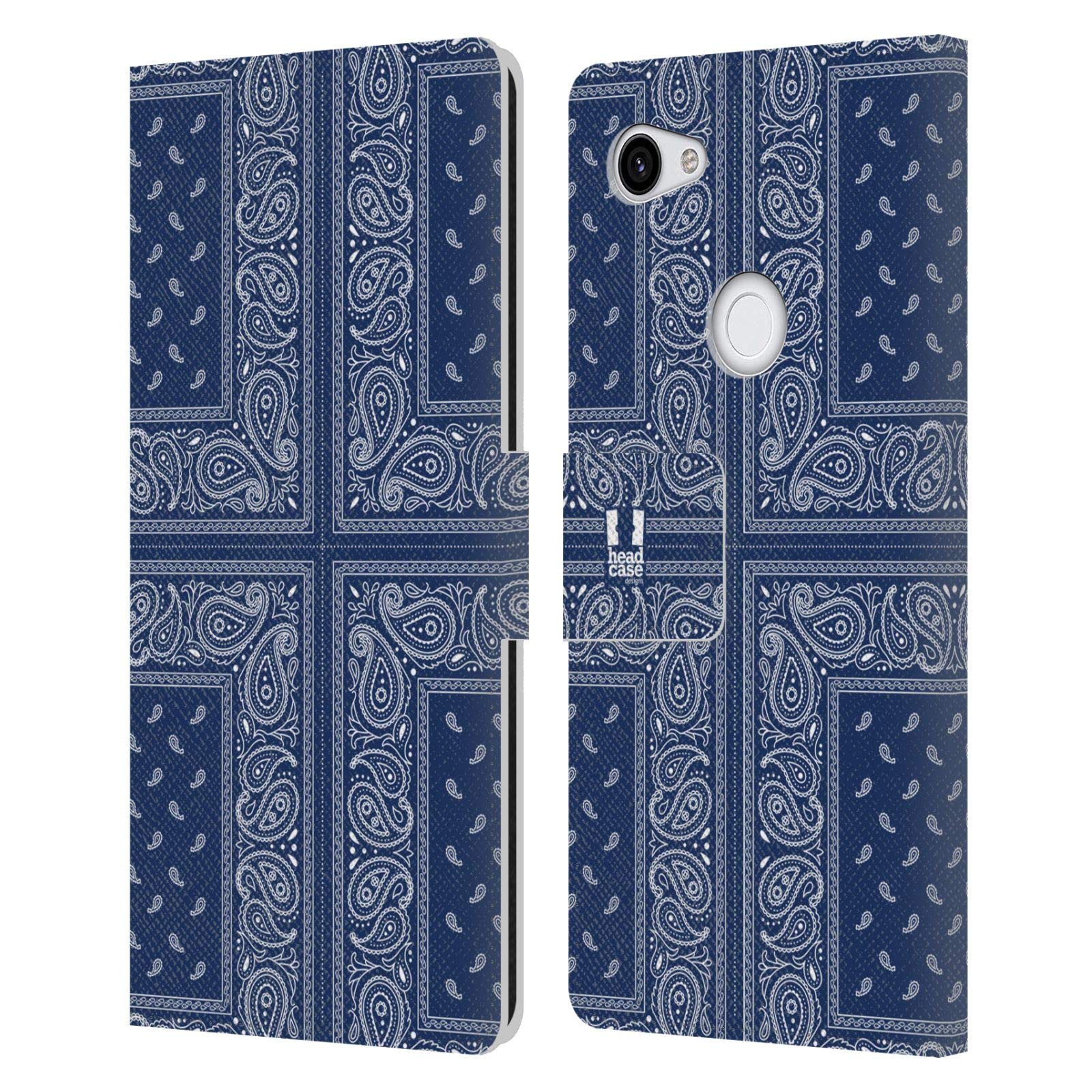 Head Case Designs Leather Wallet Case for Google Pixel 3a XL - Perfect for Travel & Daily Use
