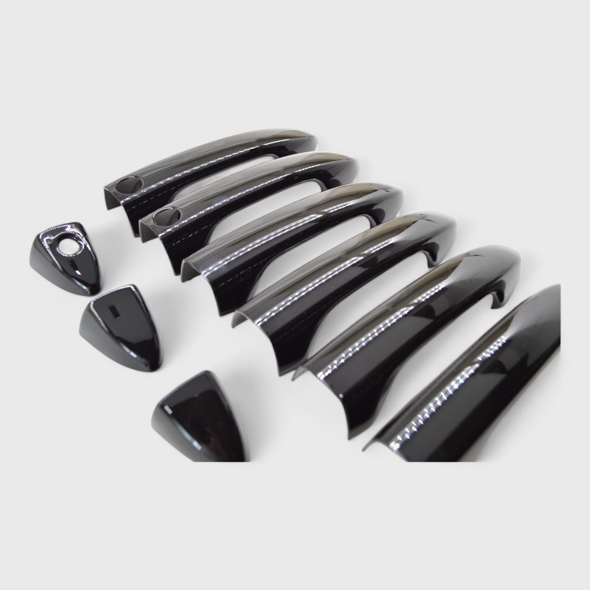Gloss Black Chrome Delete Door Handle Cover with Smart Key - DH6230BLK - Upgrade Your Car's Style & Security for a Sleek Look