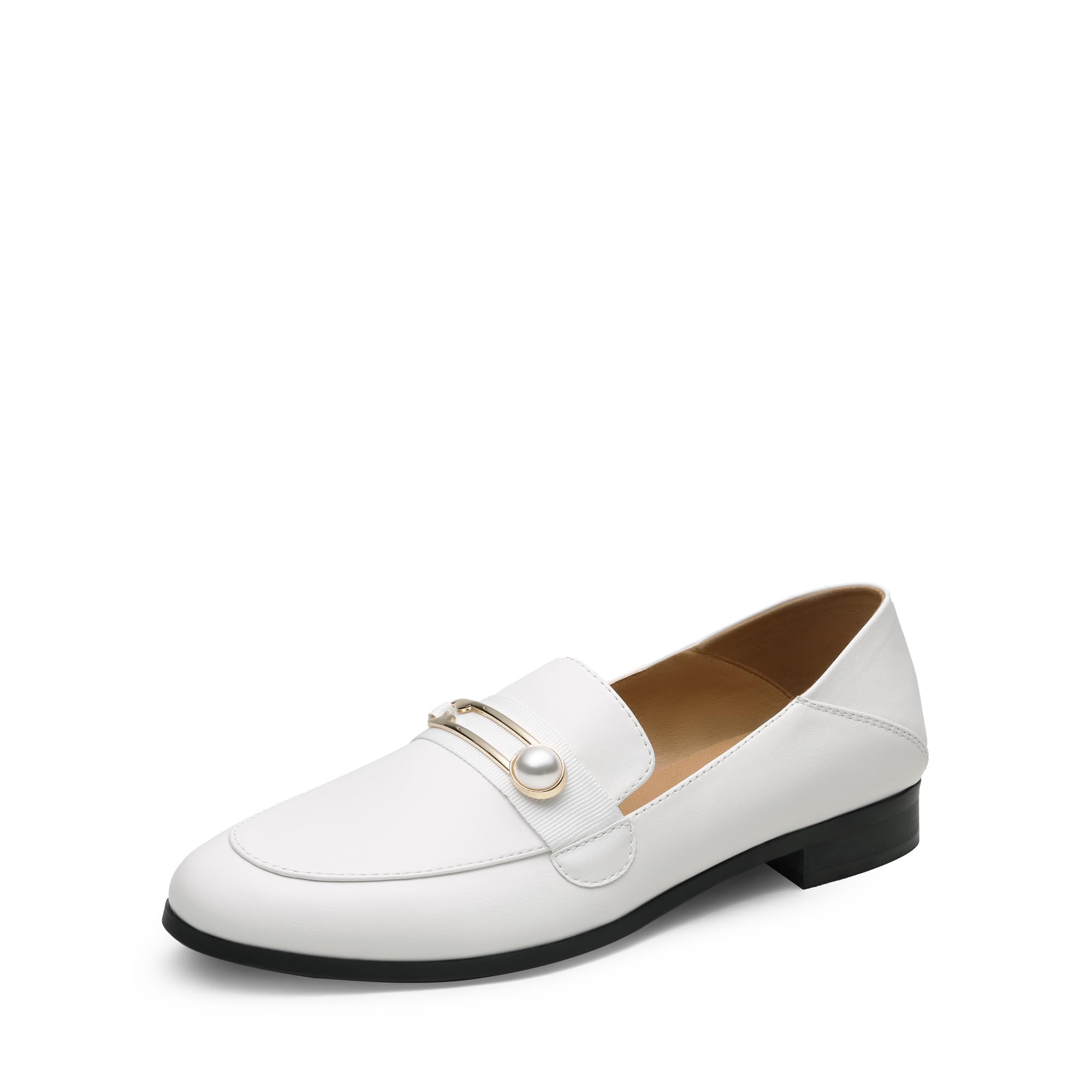 Dream Pairs Women's Slip-On Loafers - Comfortable Round Toe Casual & Dressy Flats for Work, Office & Everyday Wear | Fashionable & Versatile Shoes