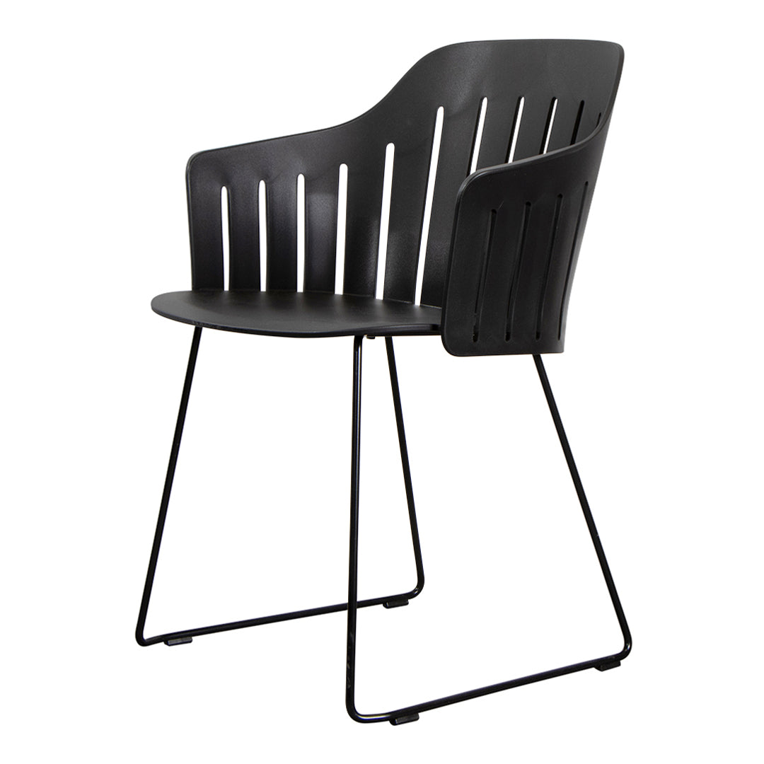 Premium Outdoor Chair with Sled Base - Heavy Duty Patio Furniture for Camping, Backyard & Garden Relaxation - Weather Resistant & Comfortable Seating Solution