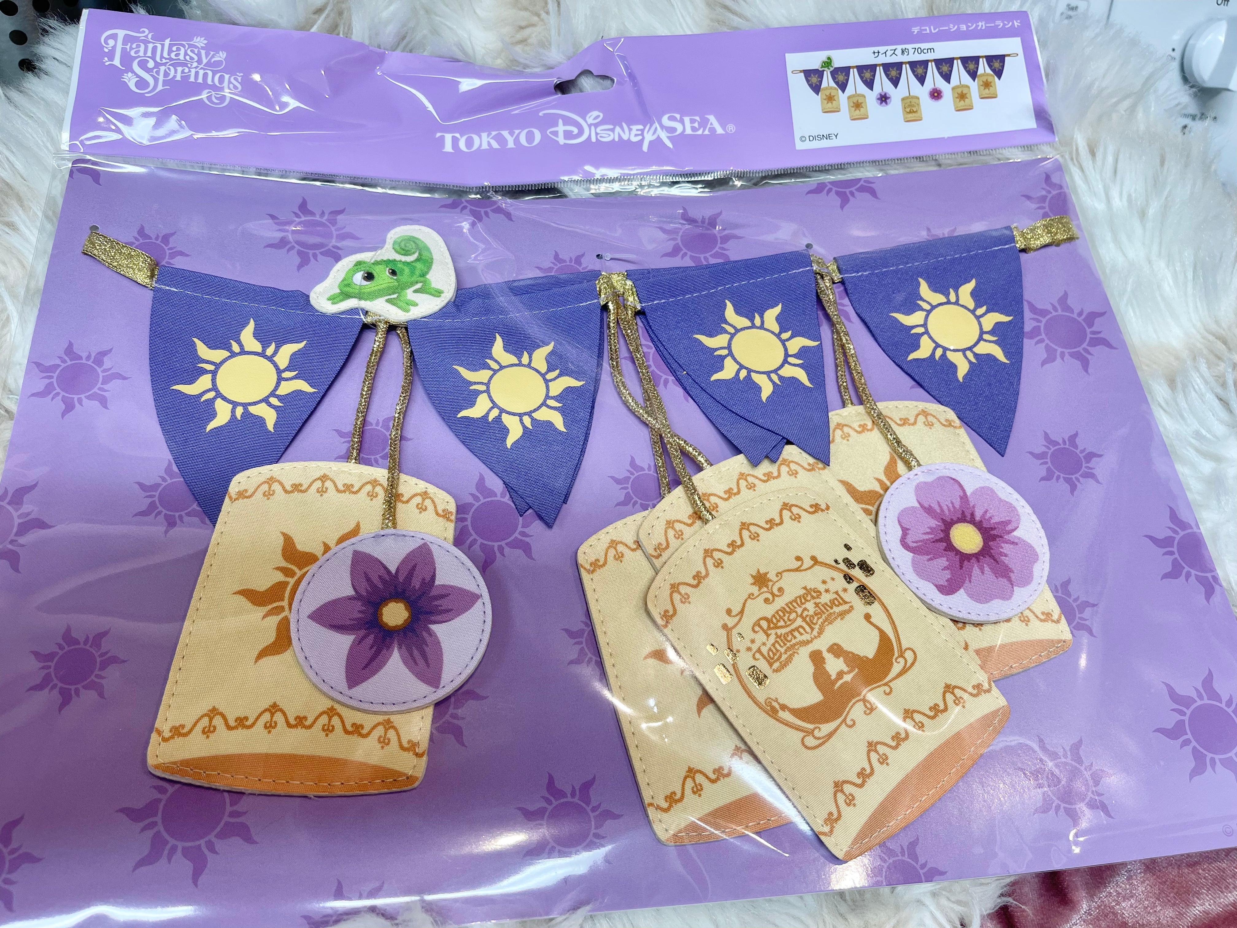 Tokyo DisneySea Rapunzel Banner - Official Disney Merchandise for Home Decor, Gifts & Collectibles | Perfect for Disney Fans, Bedroom & Party Decorations
