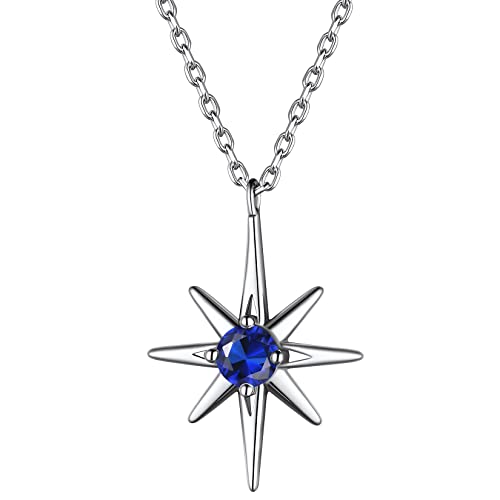 necklace-09. September(Created Sapphire)