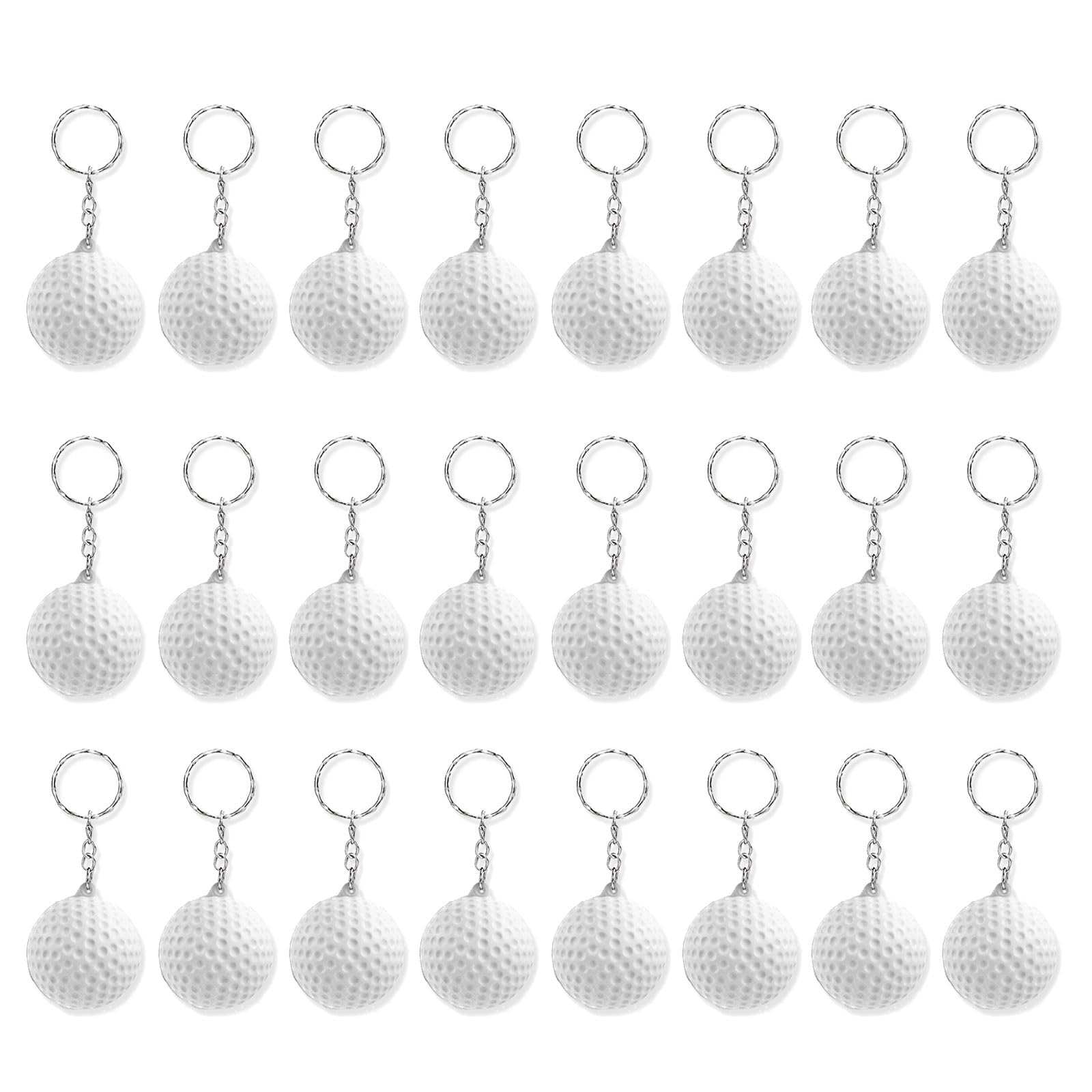 Stylish Basketball Keychains - Durable PU Sponge Keyrings for Sports Fans, School Clubs | Perfect for Backpacks, Gym Bags & Gift Giving