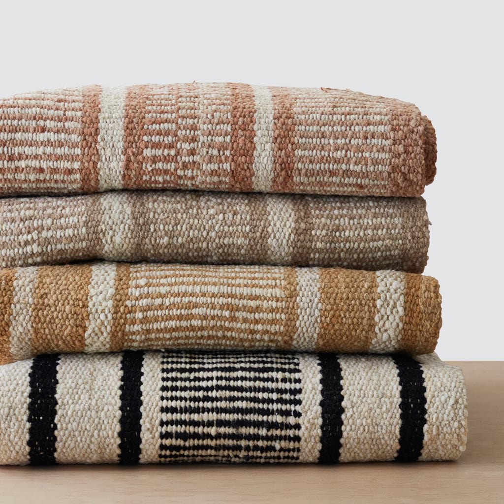 Handwoven Mendoza Runner Rug - Traditional Boho Chic Home Decor for Hallway, Bedroom & Dining Room