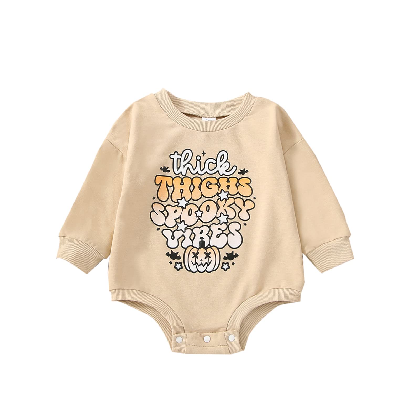 Adorable Baby Girl & Boy Waffle Knit Crewneck Romper - Long Sleeve Oversized Sweatshirt Bodysuit Pullover Top | Perfect for Playdates, Family Photos & Cozy Outings