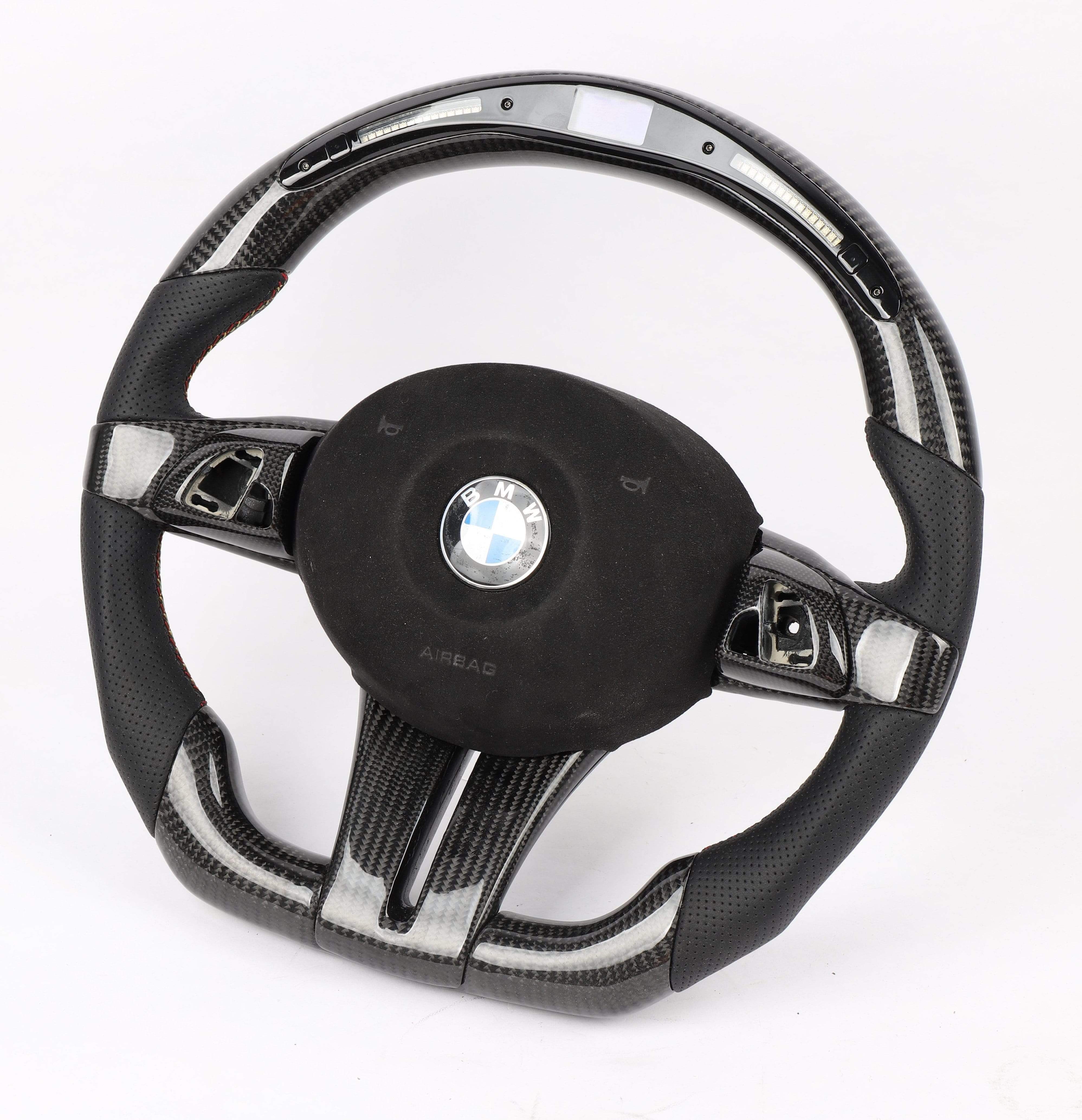 BMW E85 E86 Z4 Carbon Fiber Steering Wheel Replacement - Custom Sporty Design for Enhanced Grip & Style - Perfect for Racing, Drifting & Performance Driving