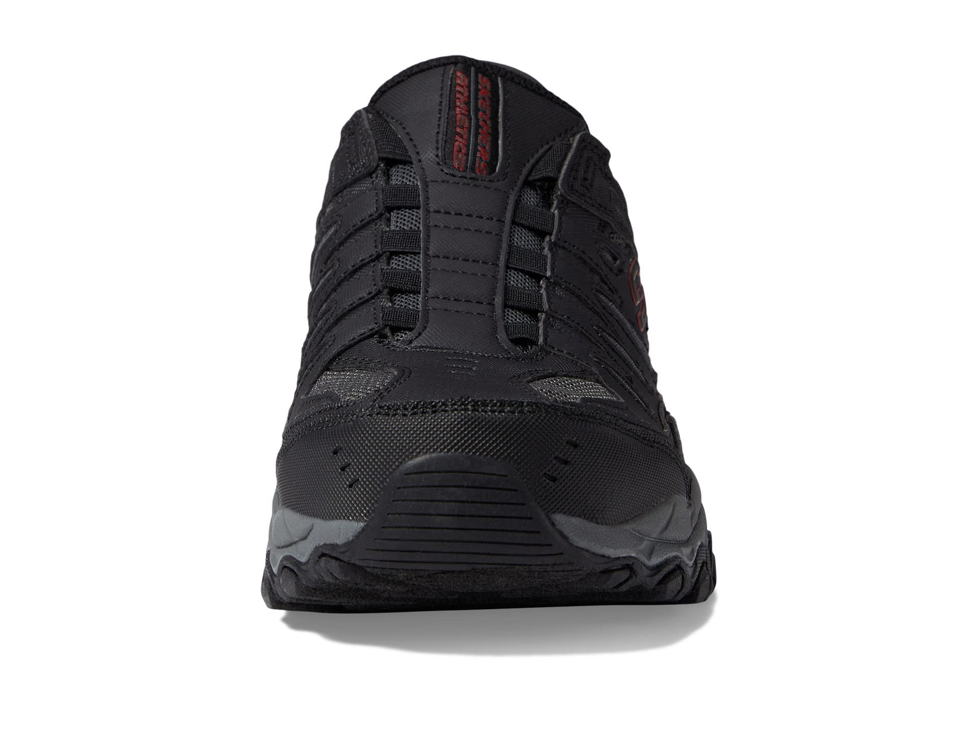 Skechers Men's Afterburn M-Fit Ridgeburn Hands-Free Slip-On Sneakers - Comfortable Walking Shoes for Casual Wear & Travel