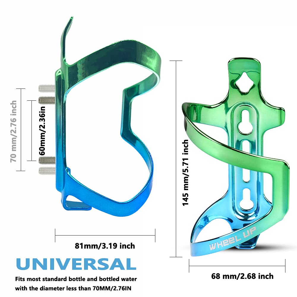 Lightweight Adjustable Bike Water Bottle Cage - Universal Fit for Mountain, Road & MTB Bicycles - Perfect for Cycling, Commuting & Outdoor Adventures