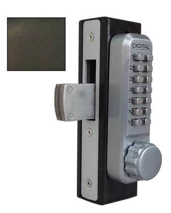 Lockey 2900 OB Deadbolt Lock - Oil Rubbed Bronze Finish, High Security Keyless Entry for Home & Office Doors - Perfect for Front Door, Back Door, and Apartment Security