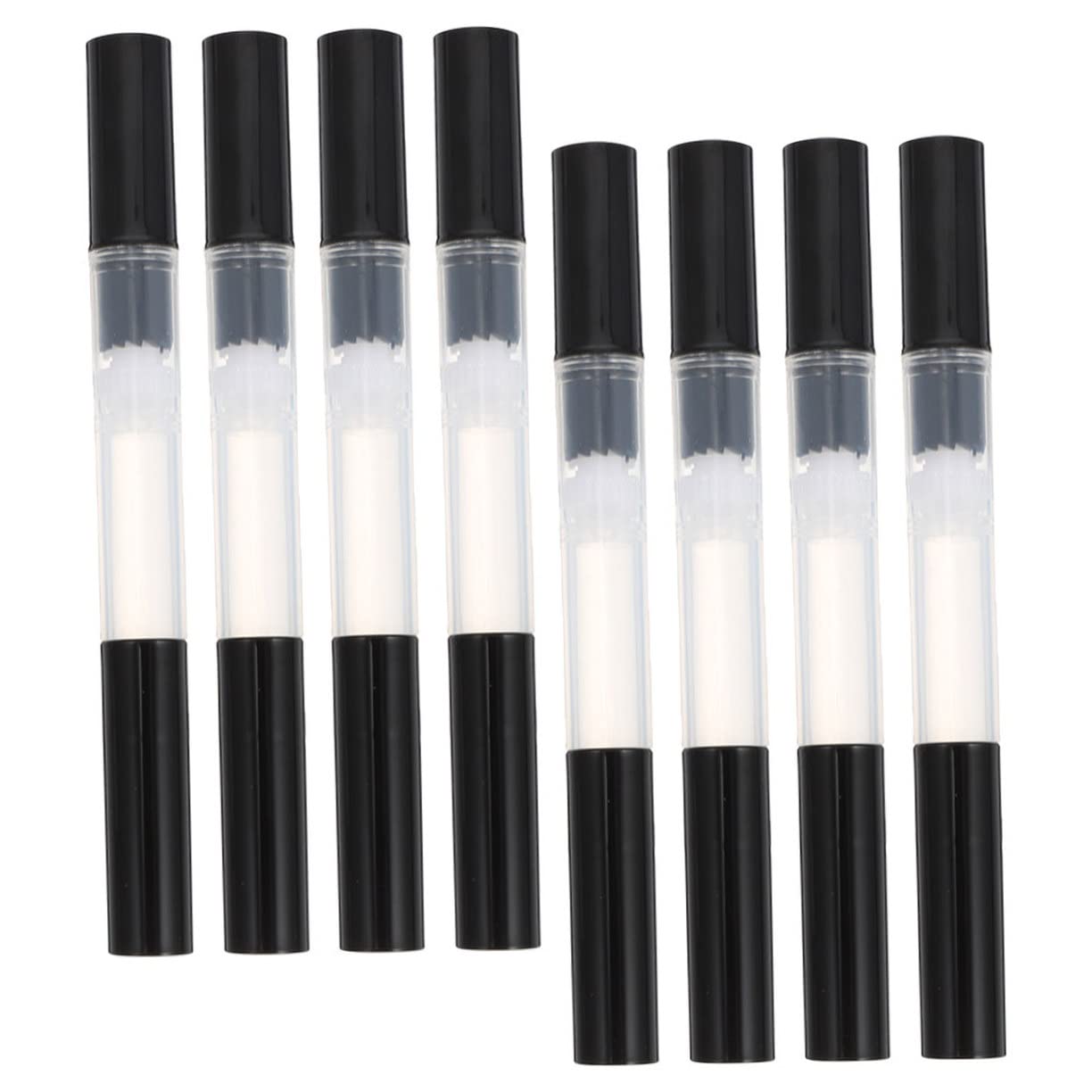 FOMIYES 8pcs Empty Nail Oil Pens - Refillable Cuticle Oil Pen Set for Nail Art & Manicure - Simple Elegant Design for DIY Nail Care - Perfect for Salon, Home Use & Professional Nail Technicians