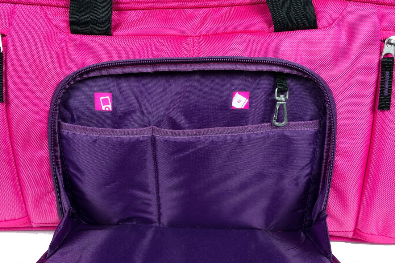 6 Pack Fitness Beast Duffle Bag with Insulated Meal Management System - Gym Workout Bag for Men & Women - Perfect for Bodybuilding, Travel & Sports Gear Storage