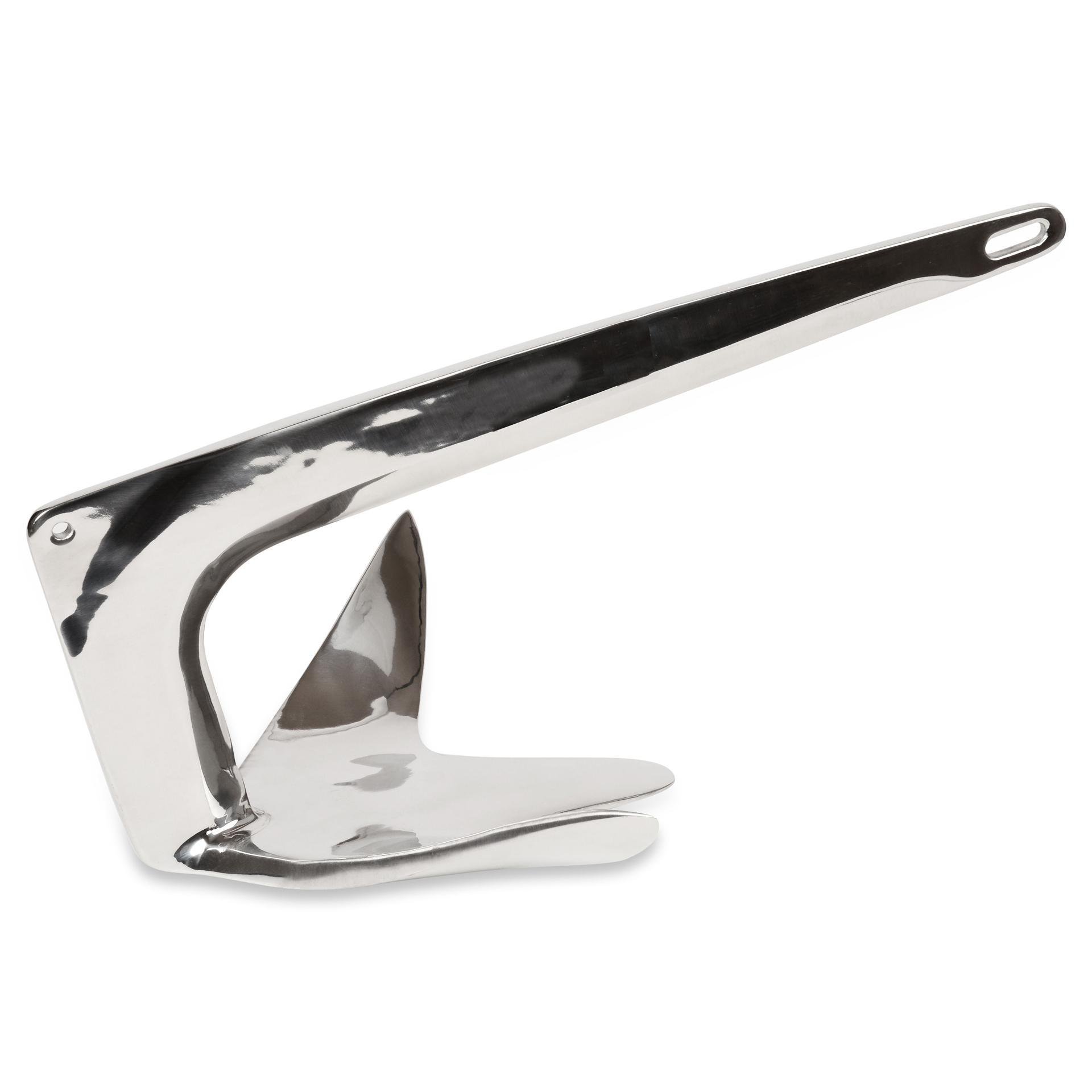 Premium Stainless Steel Bruce/Claw Boat Anchor - Heavy Duty Marine Grade Galvanized Anchor for Fishing Boats, Yachts & Sailboats - Perfect for Saltwater, Freshwater & Offshore Use
