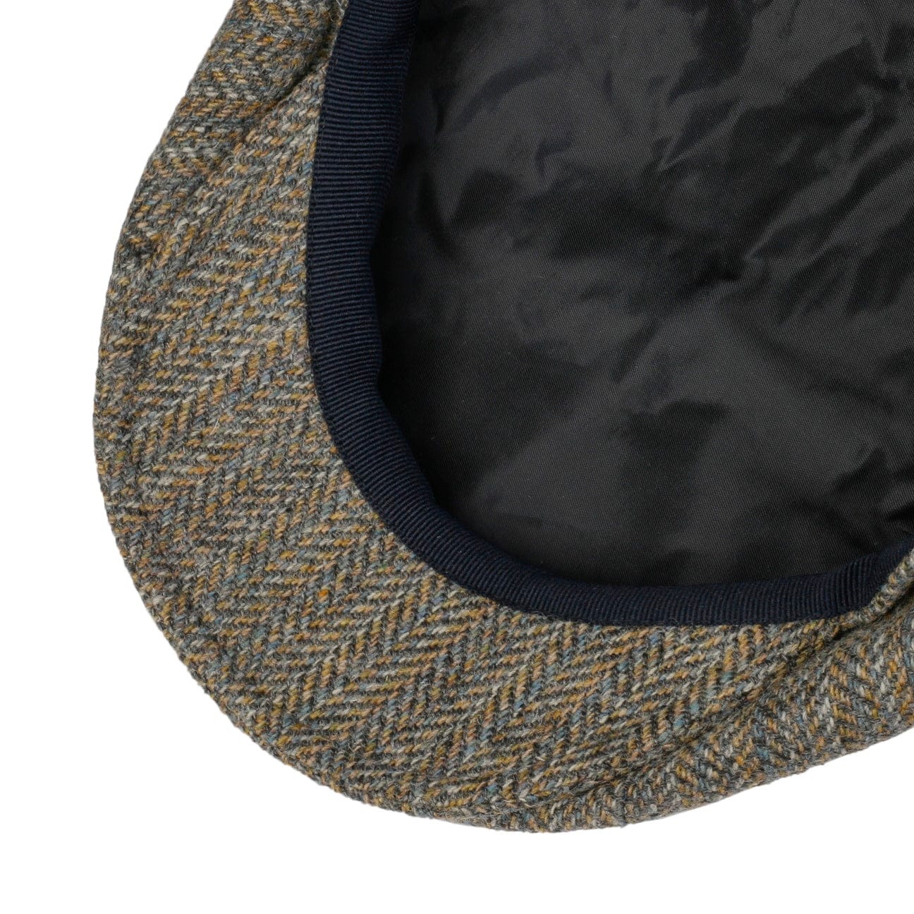 Bailey 1922 Galvin Stripe Herringbone Flat Cap - Classic Wool Ivy Newsboy Hat for Men | Perfect for Fall, Winter & Outdoor Activities
