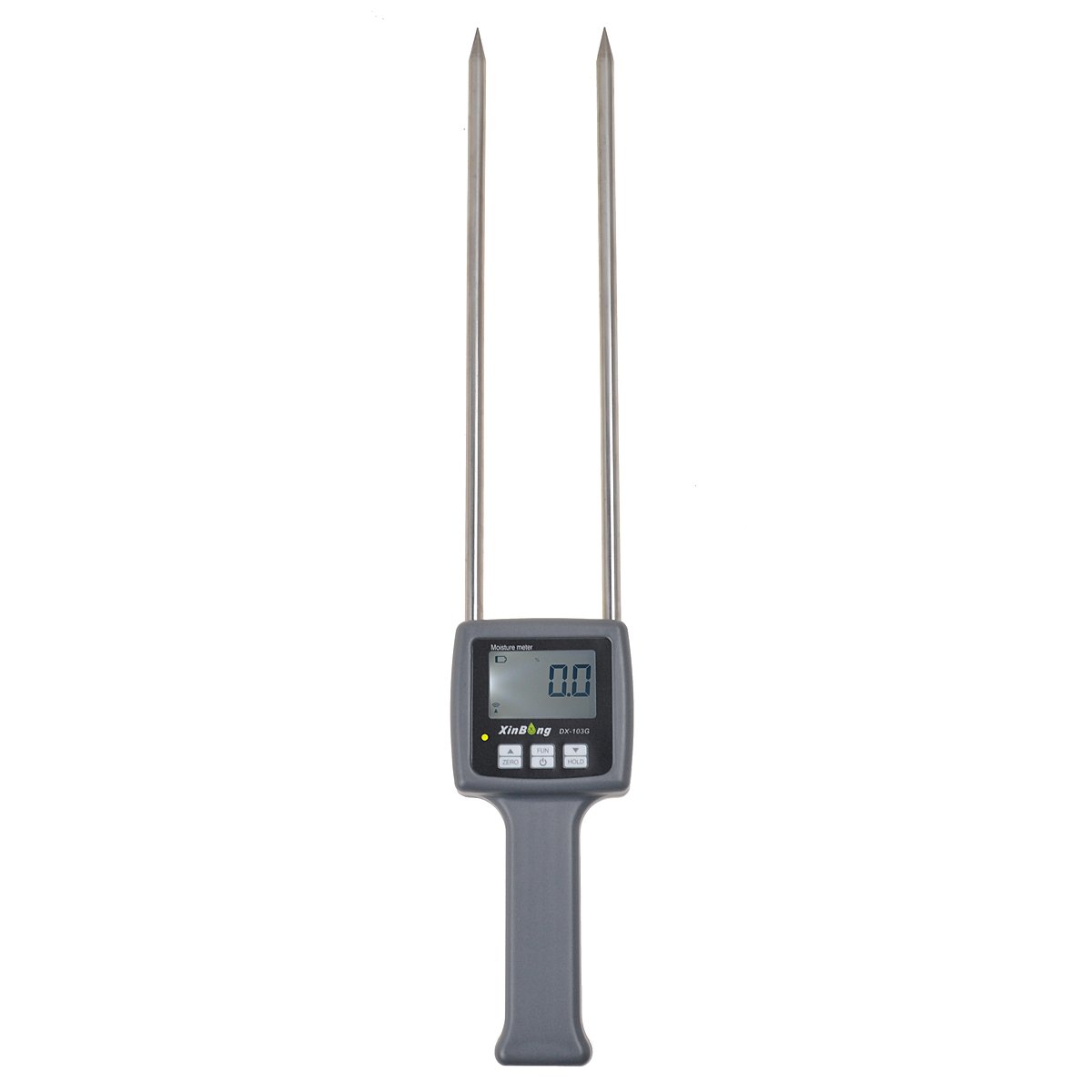 4-in-1 Digital LCD Soil Moisture/Light/pH/Temperature Meter Tester (DX-103G) - Perfect for Indoor/Outdoor Plants, Gardening, Farming & Lawn Care