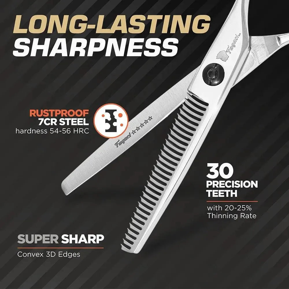 Professional Ultra-Thin Hair Thinning Shears for Stylists - Precision Texturizing & Blending Scissors for Salon & Home Haircutting