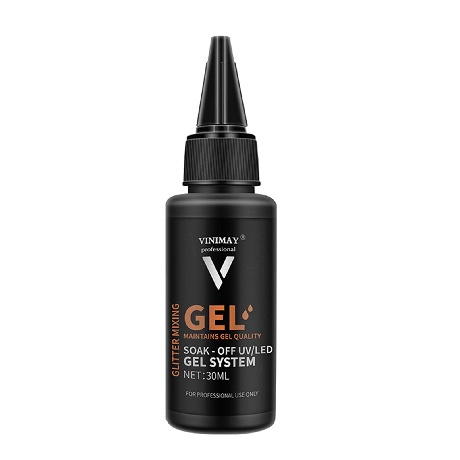 Smudgeable Mixing Gel Nail Polish - Clear & Malleable Nail Gel for Seamless Blending (30ml/60ml) | Fill Uneven Nails & Perfect Any Gel Polish | Professional Salon & DIY Manicure at Home