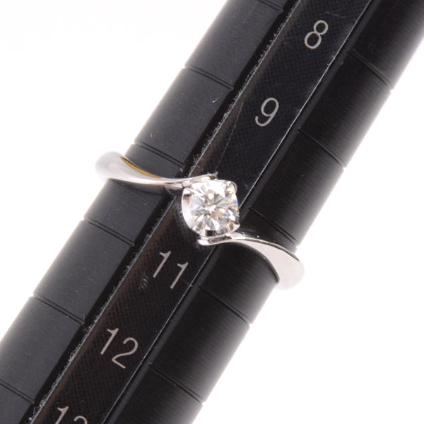 4℃ Diamond Ring 0.209ct F Color VS1 Clarity Excellent Cut Platinum 950 - Elegant Engagement & Wedding Jewelry for Women