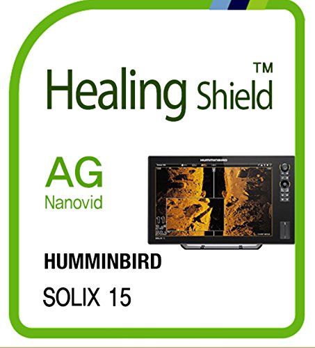 Anti-Glare Matte Screen Protector for Humminbird Solix 15 - LCD Shield Guard with Scratch Resistance & UV Protection | Perfect for Outdoor Fishing & Marine Navigation Use