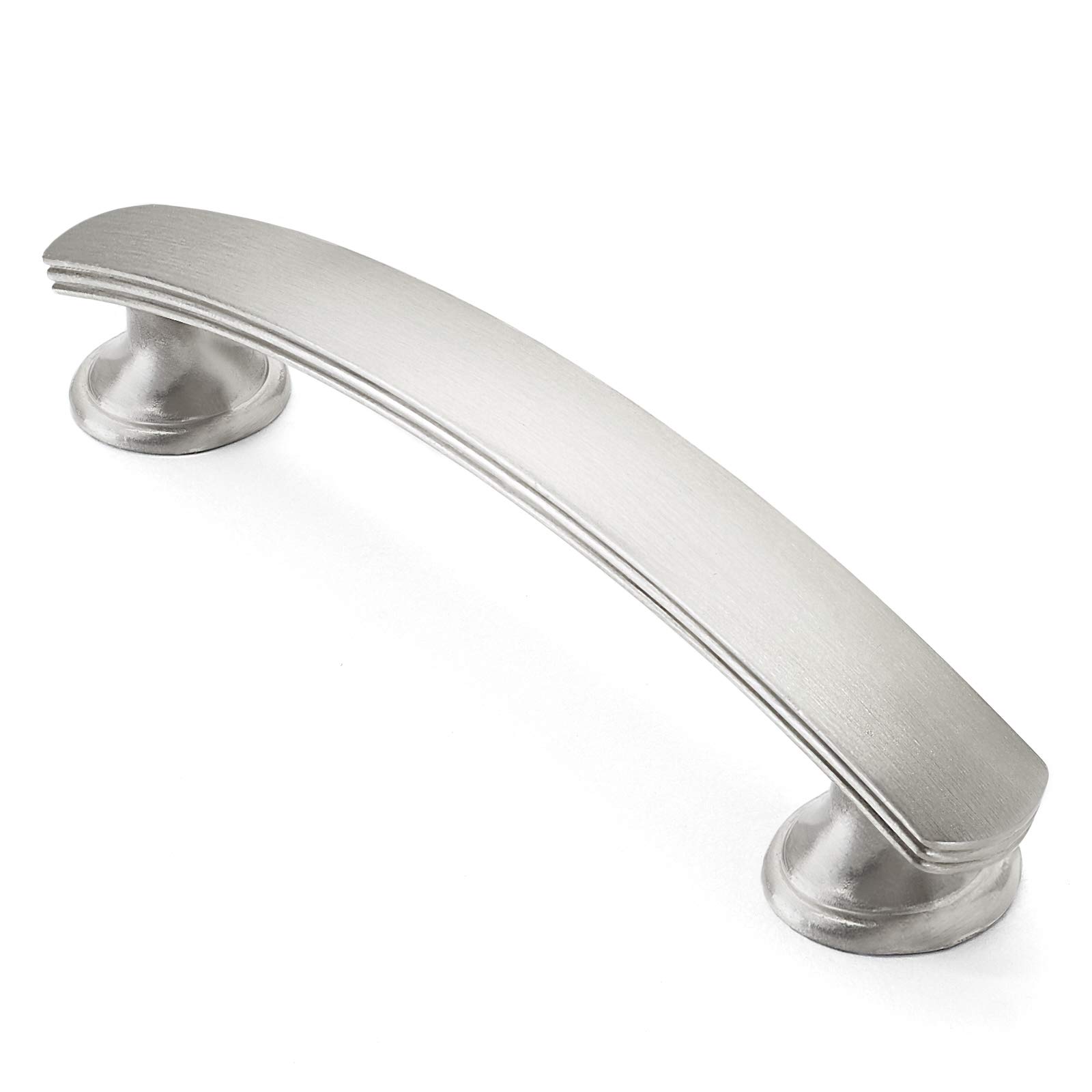 5 Pack Satin Nickel Cabinet Handles - 3-3/4