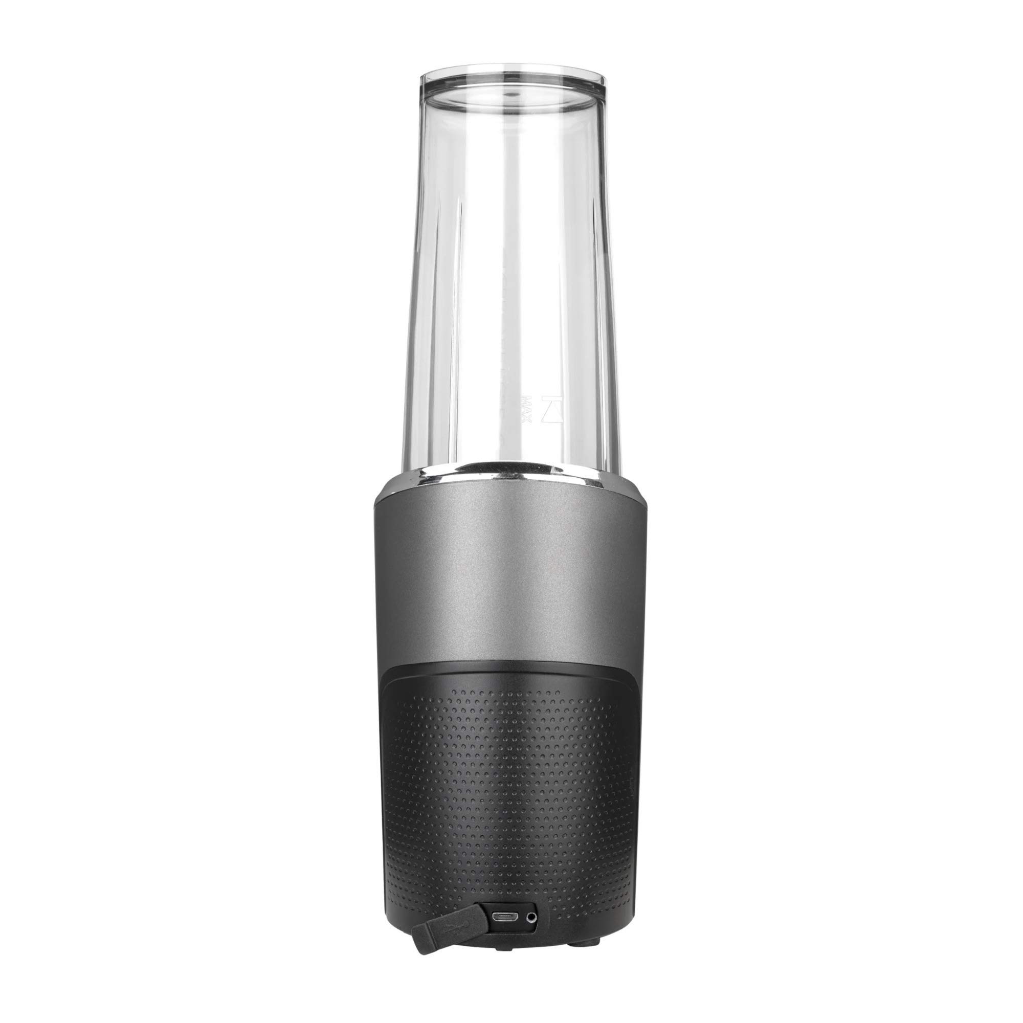 Cuisinart RPB-100 EvolutionX Cordless Rechargeable Compact Blender - 16 oz Portable Smoothie Maker, Gray/Black - Perfect for Travel, Gym & Healthy Shakes at Home or Office