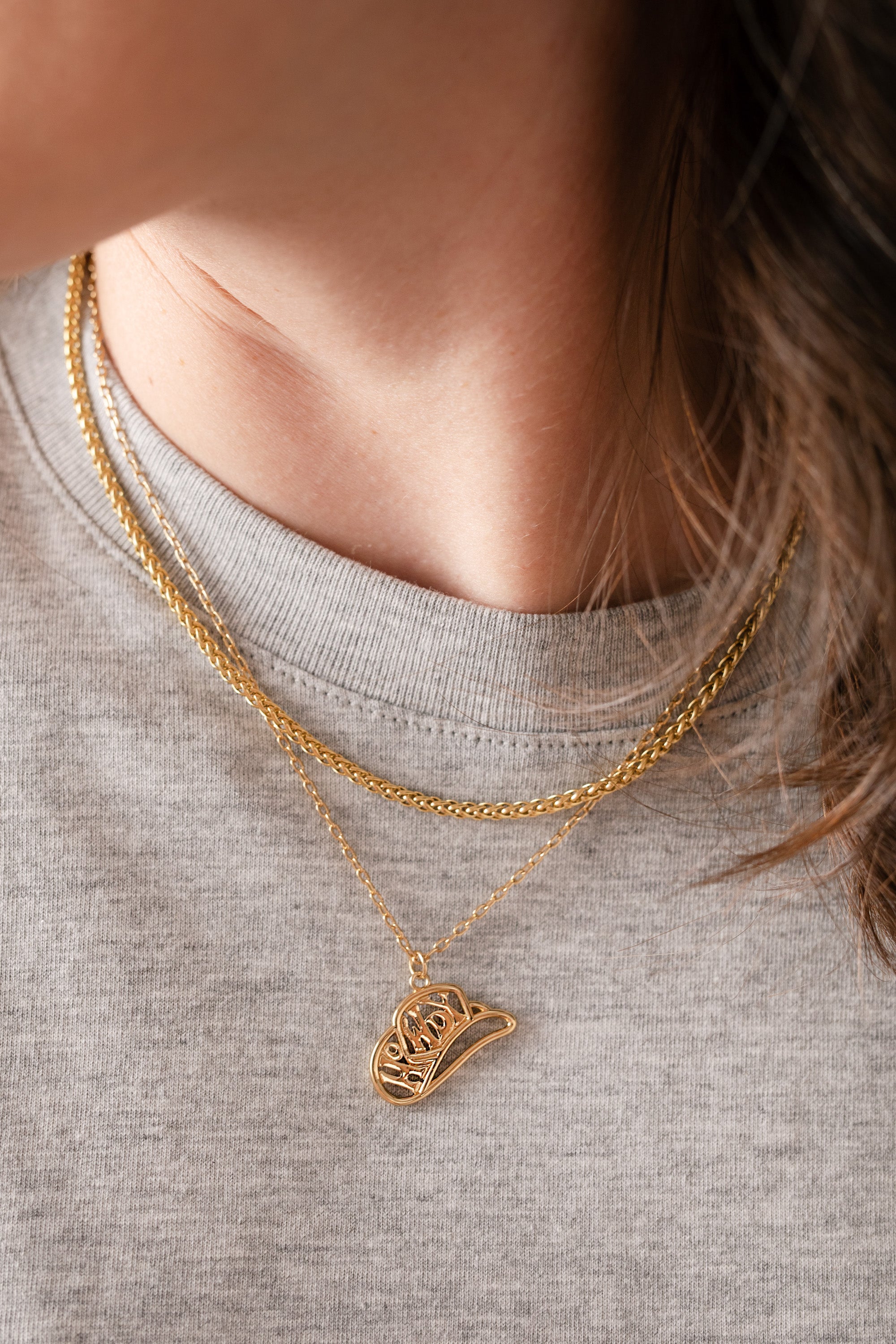 Howdy Necklace - Stylish Western Cowgirl Jewelry for Women | Perfect for Country Music Festivals, Rodeos & Western Fashion