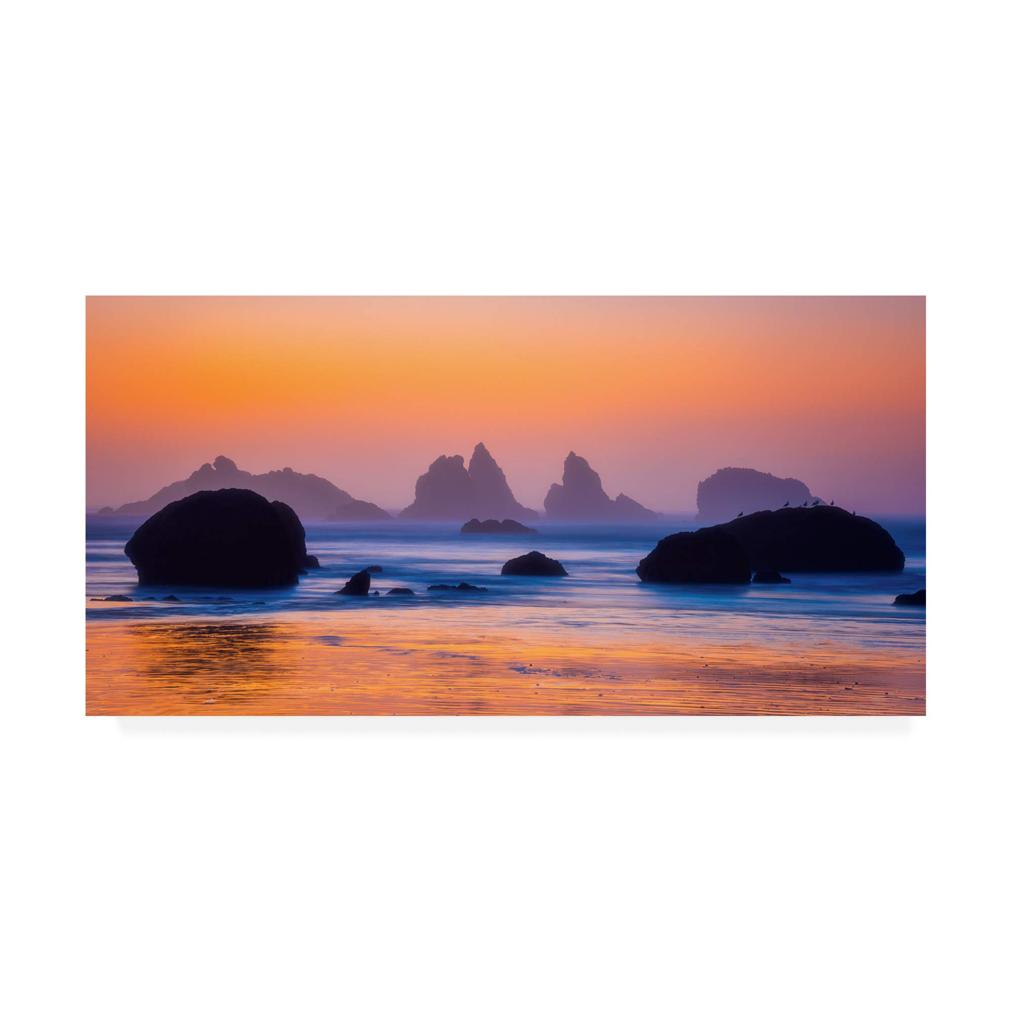 Darren White Photography 'Final Moments' Fine Art Print - 16x32 Inches Wall Decor for Living Room, Bedroom & Office