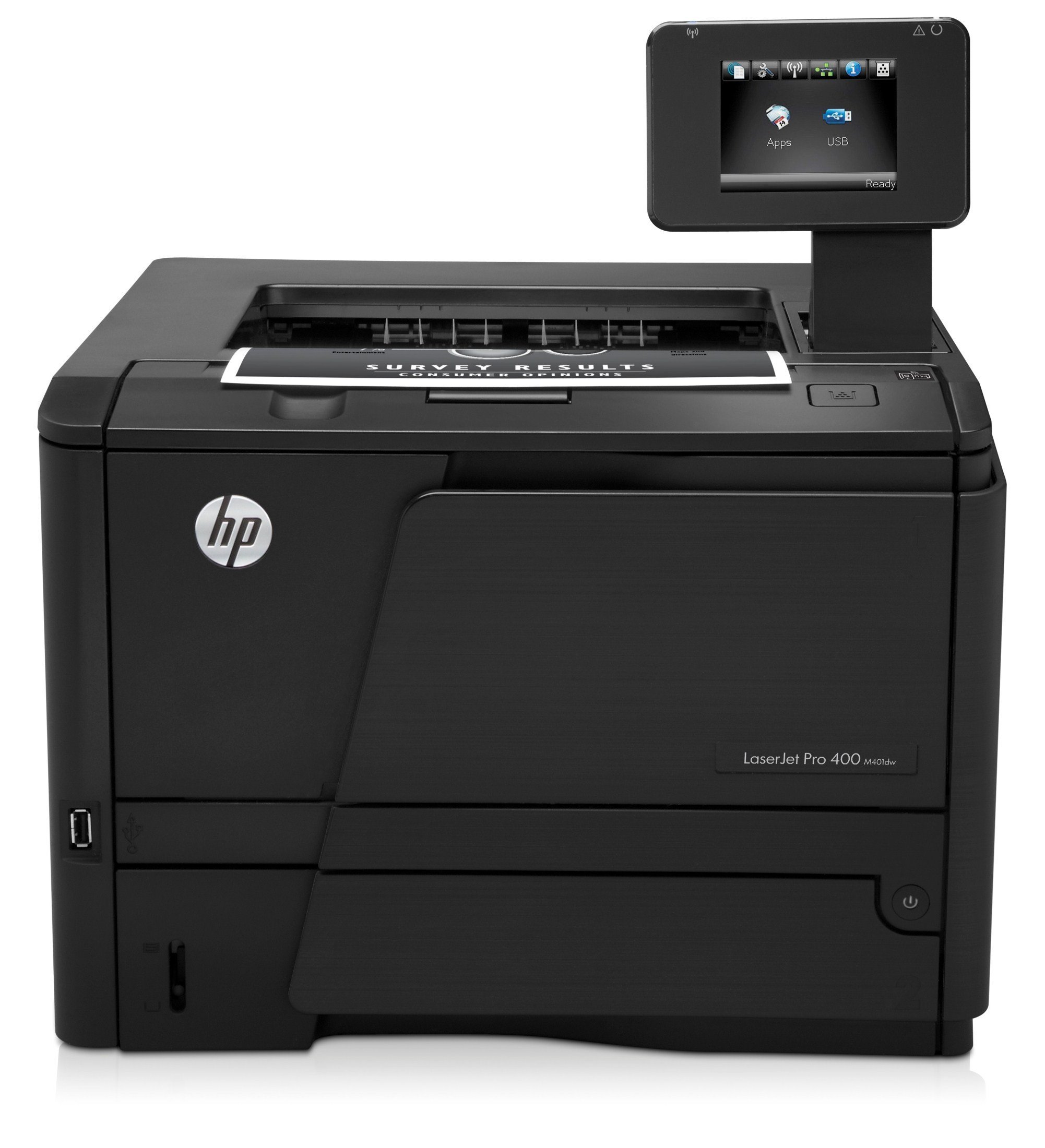 HP Laserjet Pro 400 M401DW Wireless Laser Printer with CF285A Toner (80A) - High-Speed 90 Pages/Day Printing, Renewed with Warranty - Perfect for Home Office & Small Business Document Printing