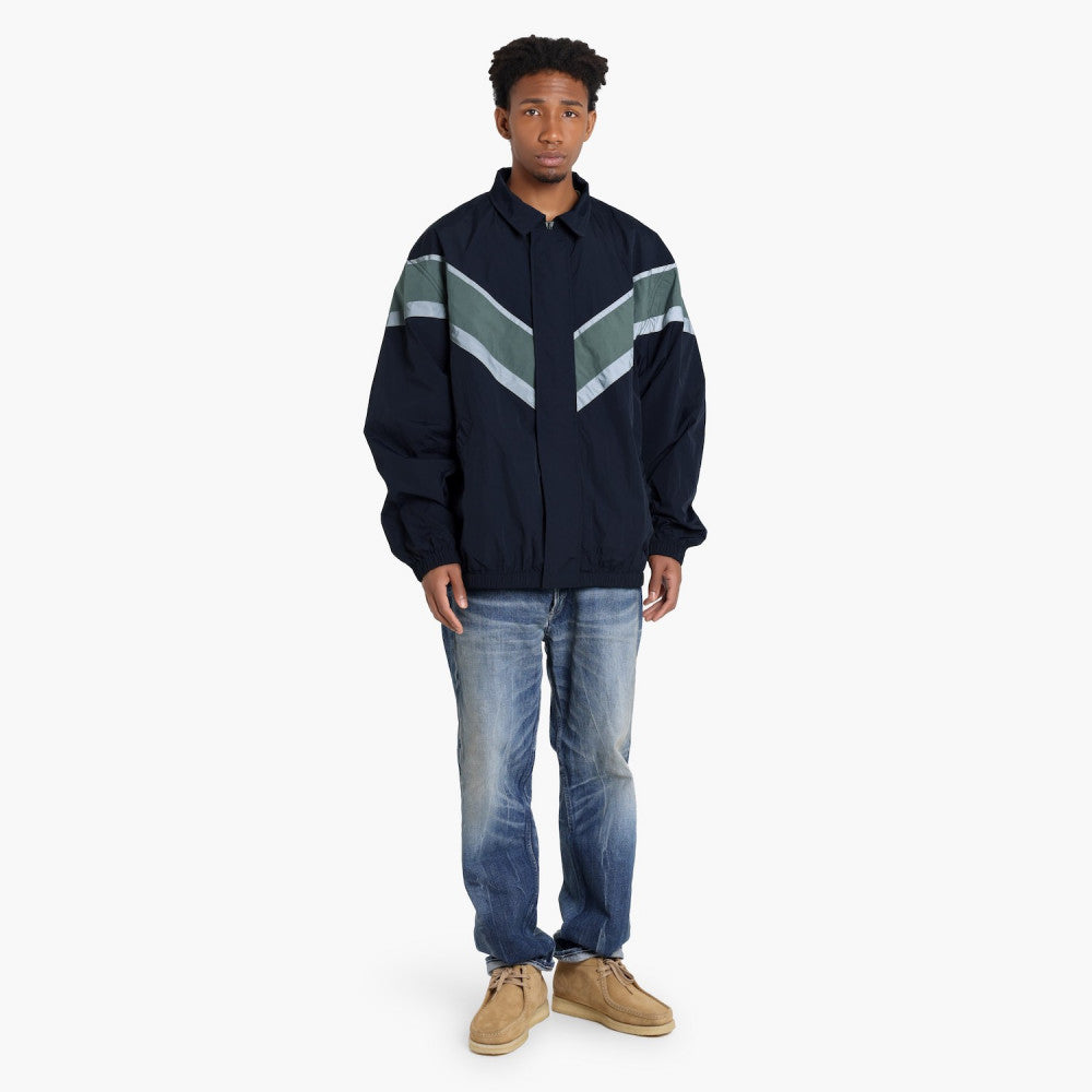 MADNESS TRAINER JACKET - Navy Blue Men's Lightweight Track Jacket for Running, Gym & Streetwear Fashion
