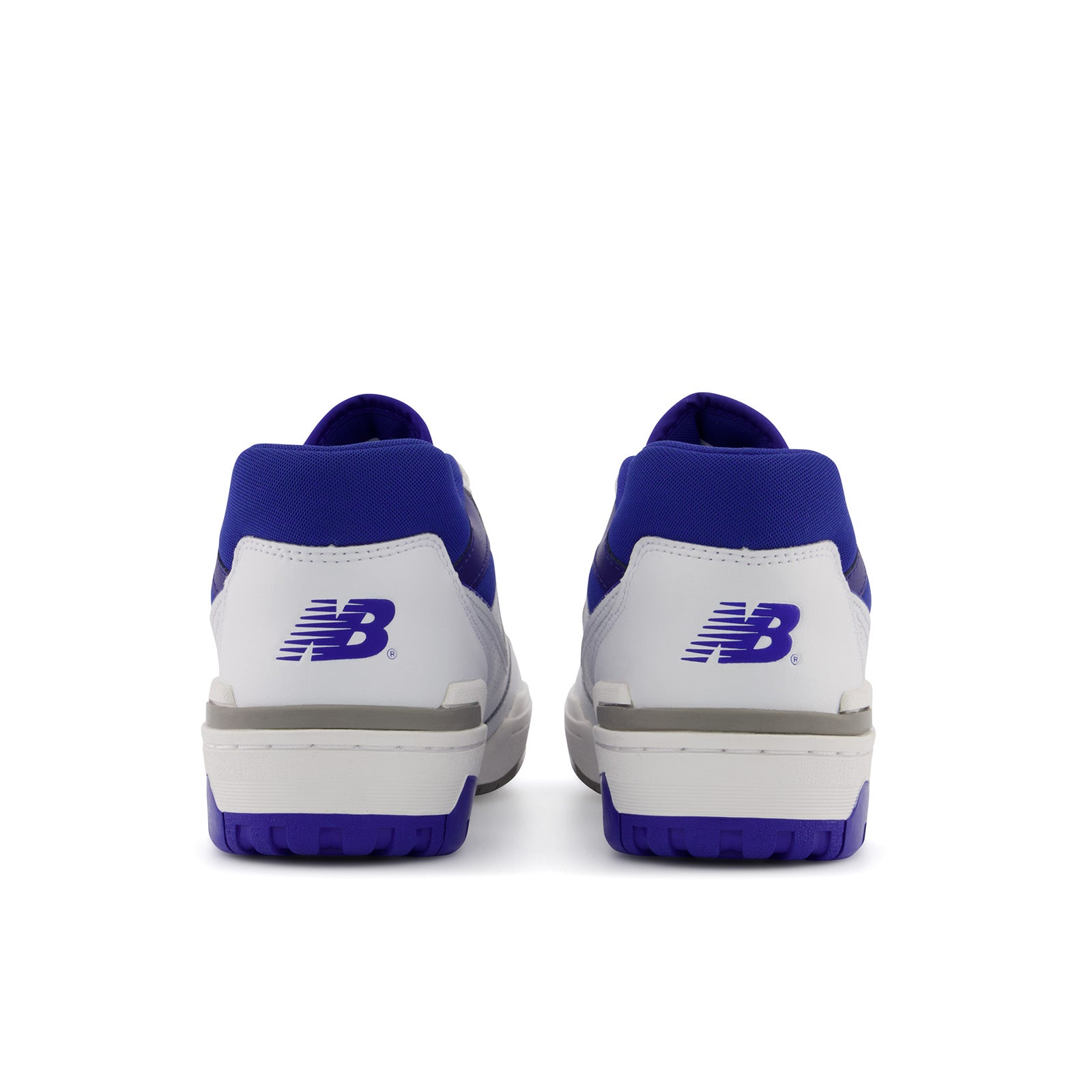 New Balance Men's 550 Basketball Shoes - White/Purple/Gold Colorway - Retro Style for Streetwear & Casual Outfits