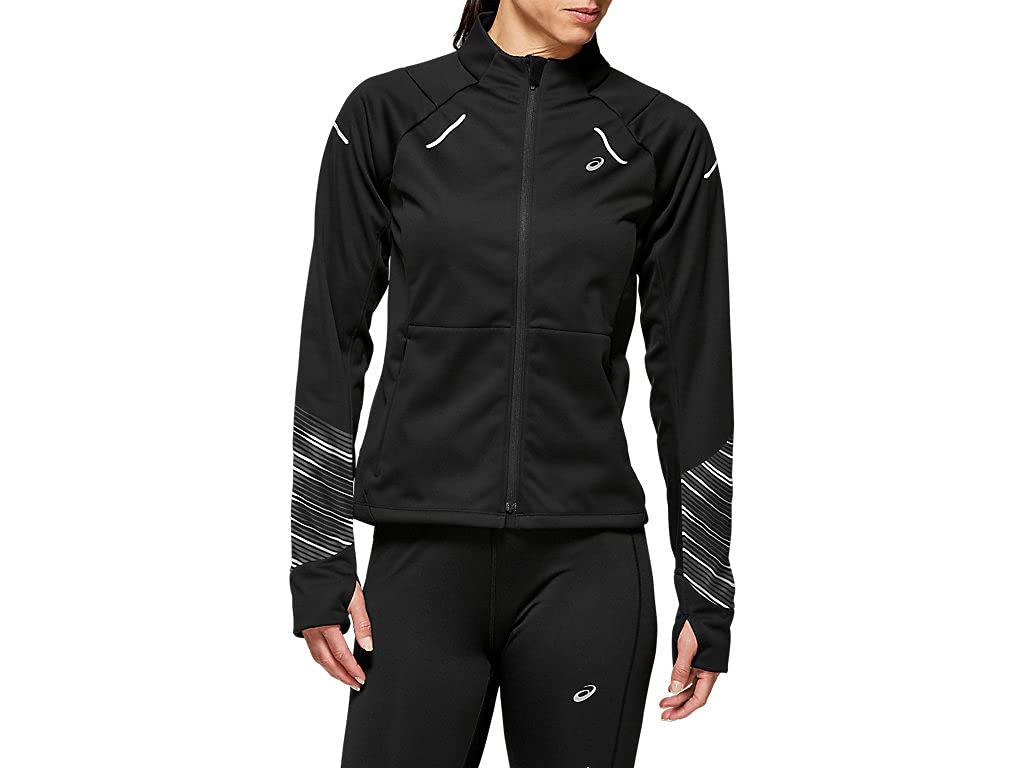 ASICS Women's Lite-Show 2 Winter Running Jacket - Reflective Waterproof Windbreaker for Cold Weather - Perfect for Jogging, Hiking & Outdoor Activities