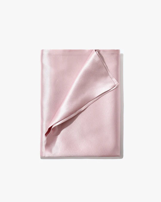 22MM Silk Pillowcase for Hair & Skin Care - Wide Band Sleep Eye Mask for Women & Men - Perfect for Travel, Home & Spa Relaxation
