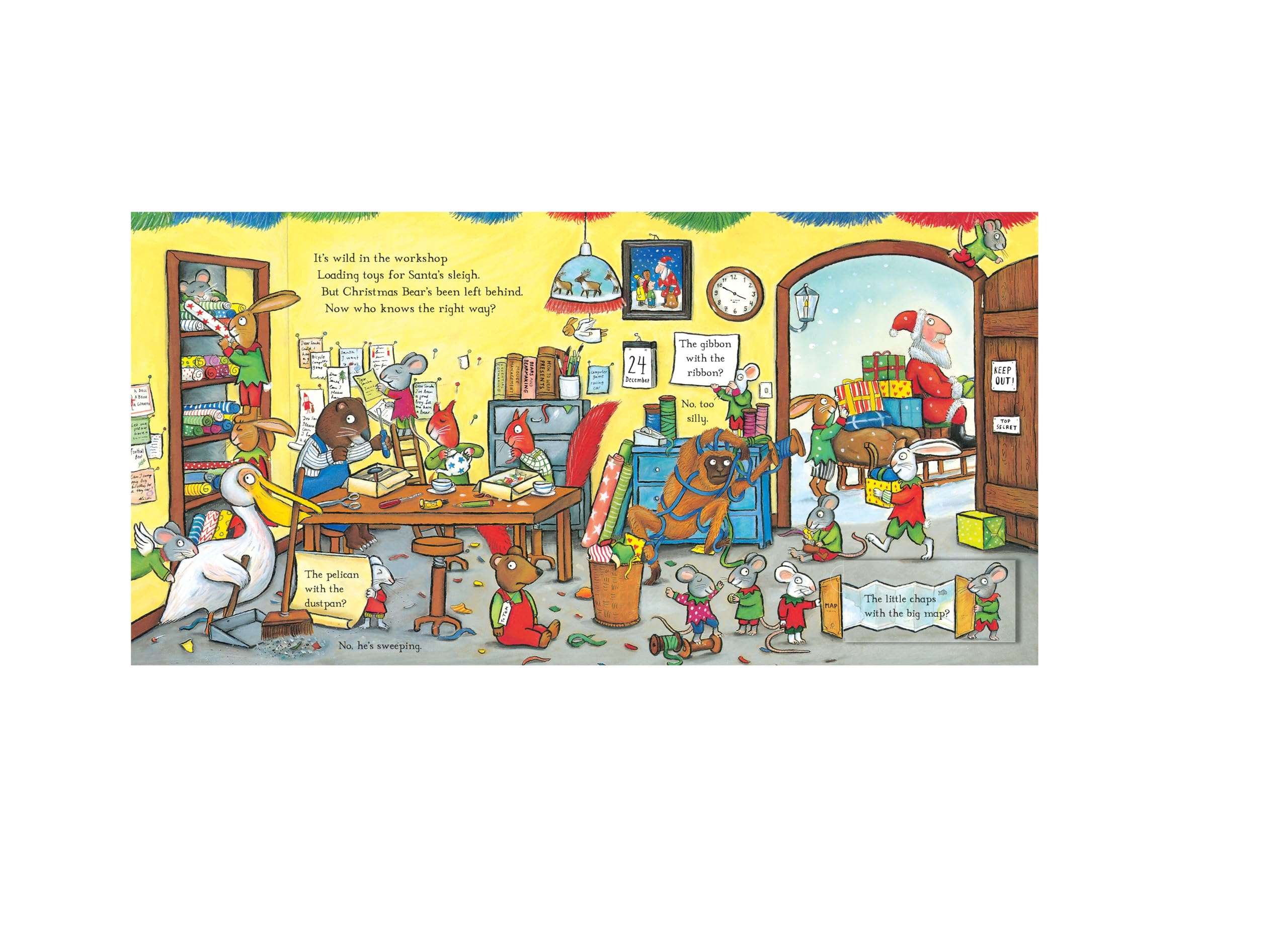 The Christmas Bear: A Fun Festive Lift-the-Flap Storybook for Kids (Tom and Bear Series Book 2) - Perfect for Holiday Reading & Family Storytime
