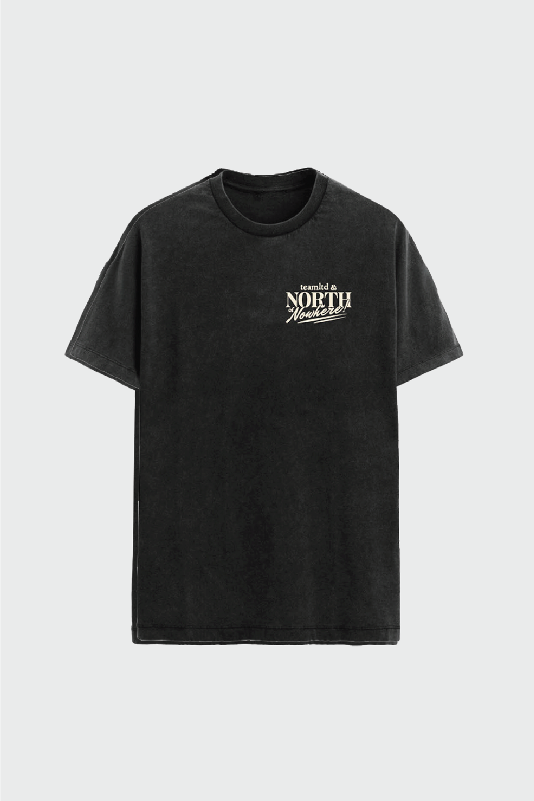 North of Nowhere x TEAMLTD Festival T-Shirt - Stylish Graphic Tee for Music Festivals, Concerts & Casual Wear