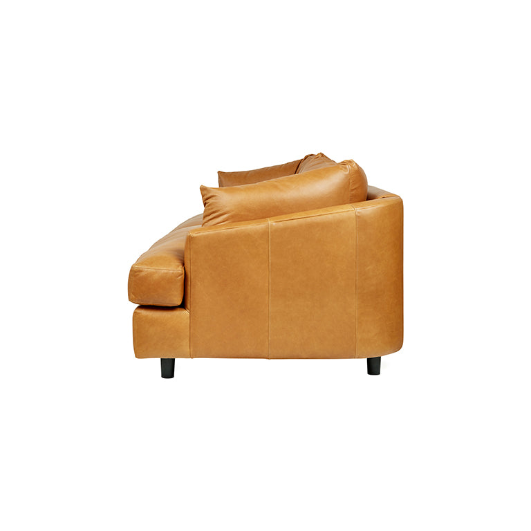 Thalia Sofa - Modern 3-Seater Fabric Couch with Reversible Chaise Lounge, Comfortable Living Room Furniture for Small Spaces - Perfect for Apartments, Condos, and Cozy Family Rooms