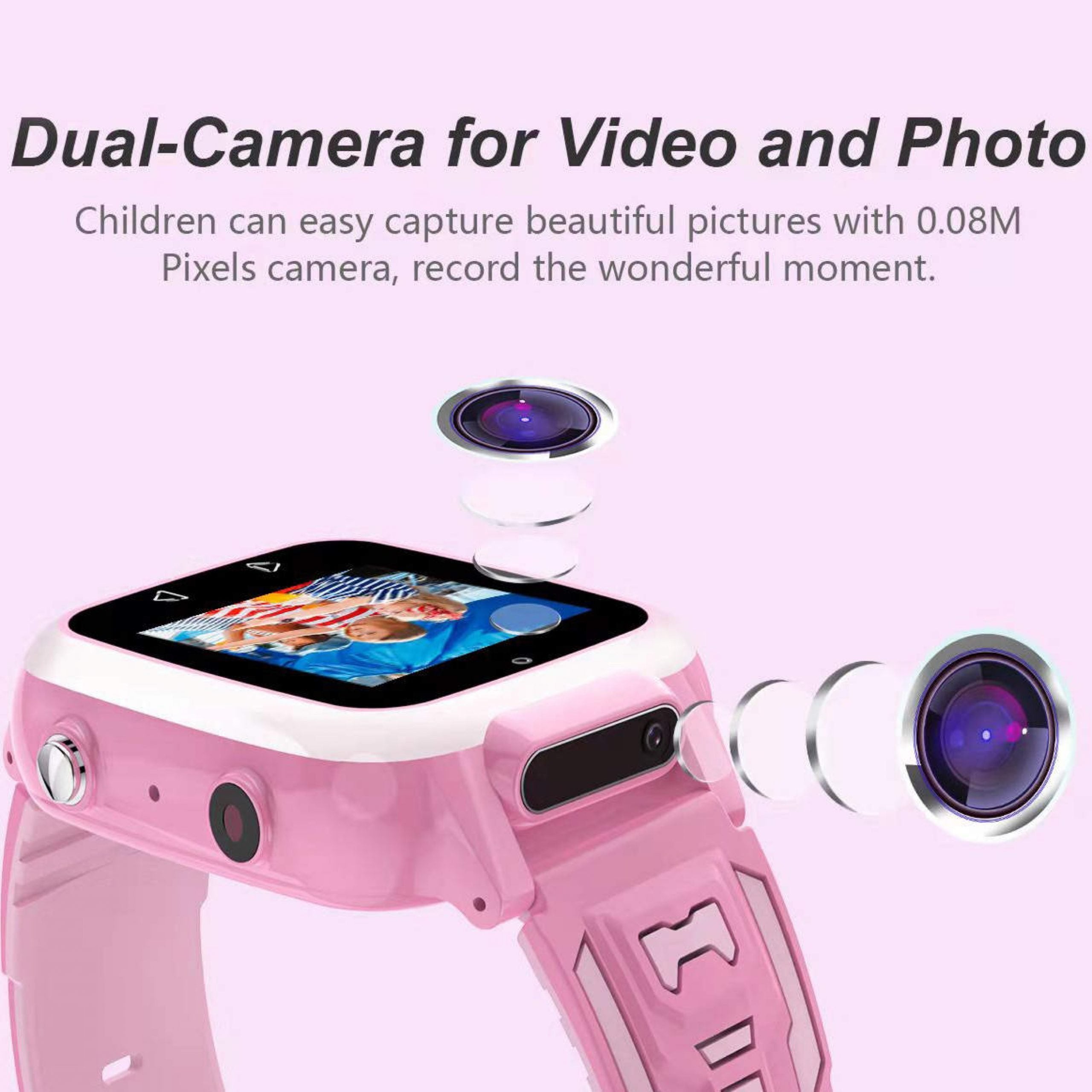 Islamic Kids Smart Watch with Quran Recitation & Learning - Perfect for Muslim Children's Prayer Time & Islamic Education