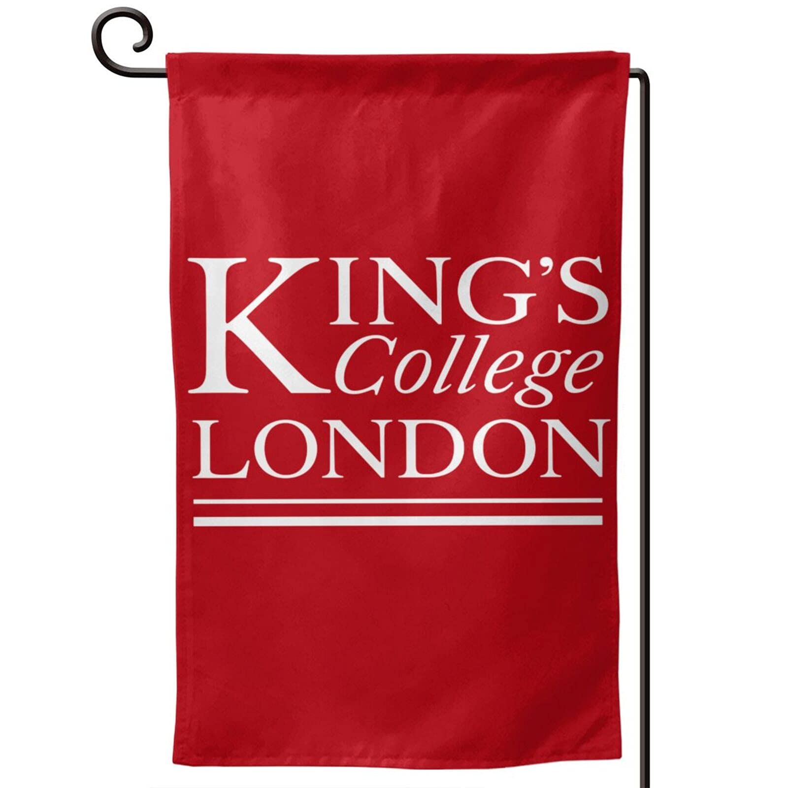 King's College London Garden Flag - Double Sided Outdoor/Indoor Banner for Home, Yard & Garden Decor | Perfect for Alumni Events, School Pride & Campus Themed Parties
