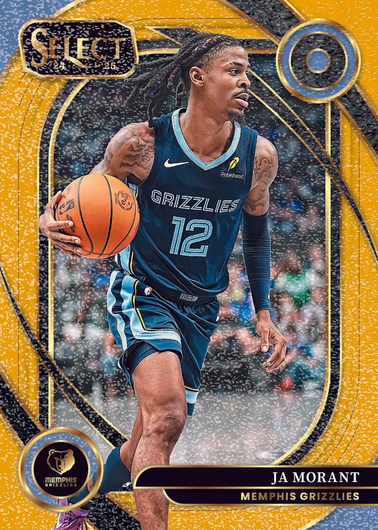 2024 Panini Select Basketball Hobby Box - 3 Boxes with #4 Random Teams - Collectible NBA Trading Cards for Fans & Investors