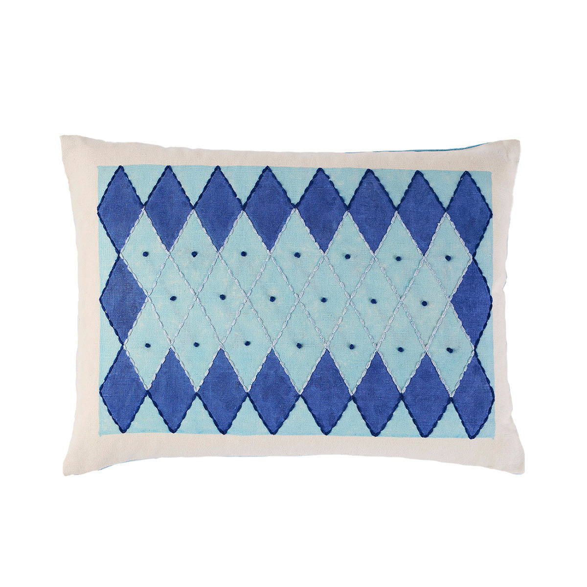 Embroidered Penelope Throw Pillow Cover - Elegant Home Decor for Sofa, Bed & Living Room - Perfect for Boho & Farmhouse Style Interiors