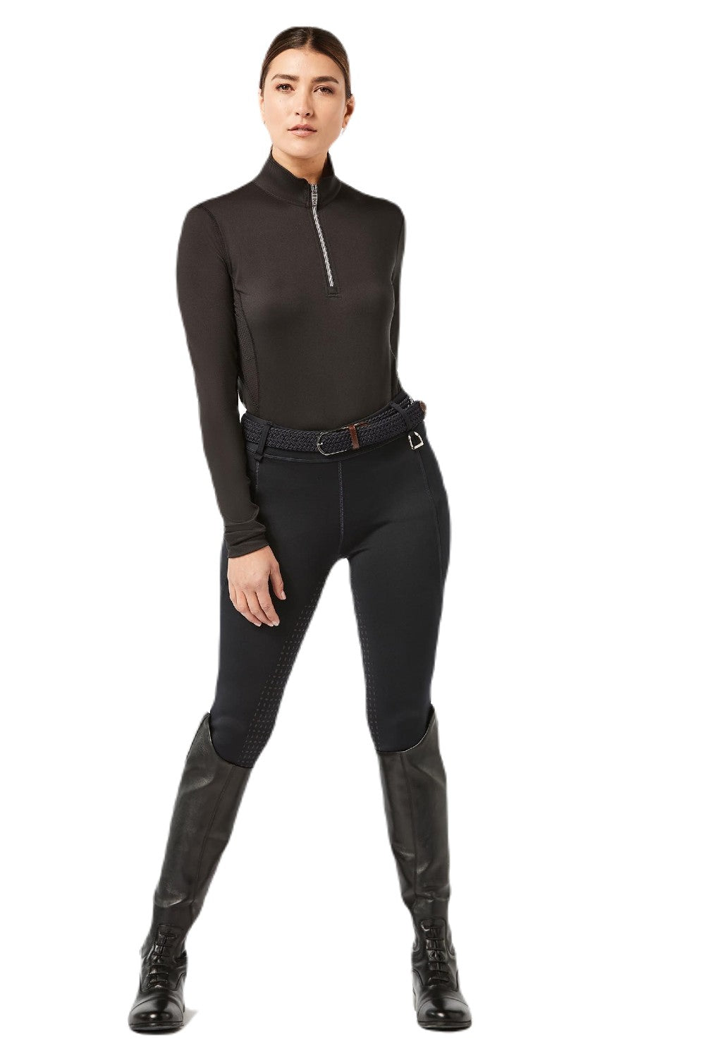Dublin Thermal Riding Tights for Women - Winter Equestrian Breeches with Insulation - Perfect for Cold Weather Horseback Riding & Outdoor Equestrian Sports