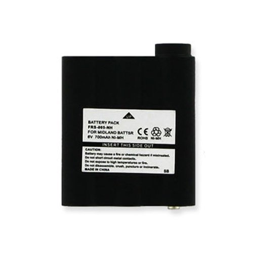 Empire 2-Way Radio Battery - 6V 700mAh Ni-MH Replacement Battery for Midland GXT-785 Walkie Talkie | Compatible with Midland BATT5R | Long Lasting Power for Outdoor Adventures, Hiking, Camping & Emergency Communication