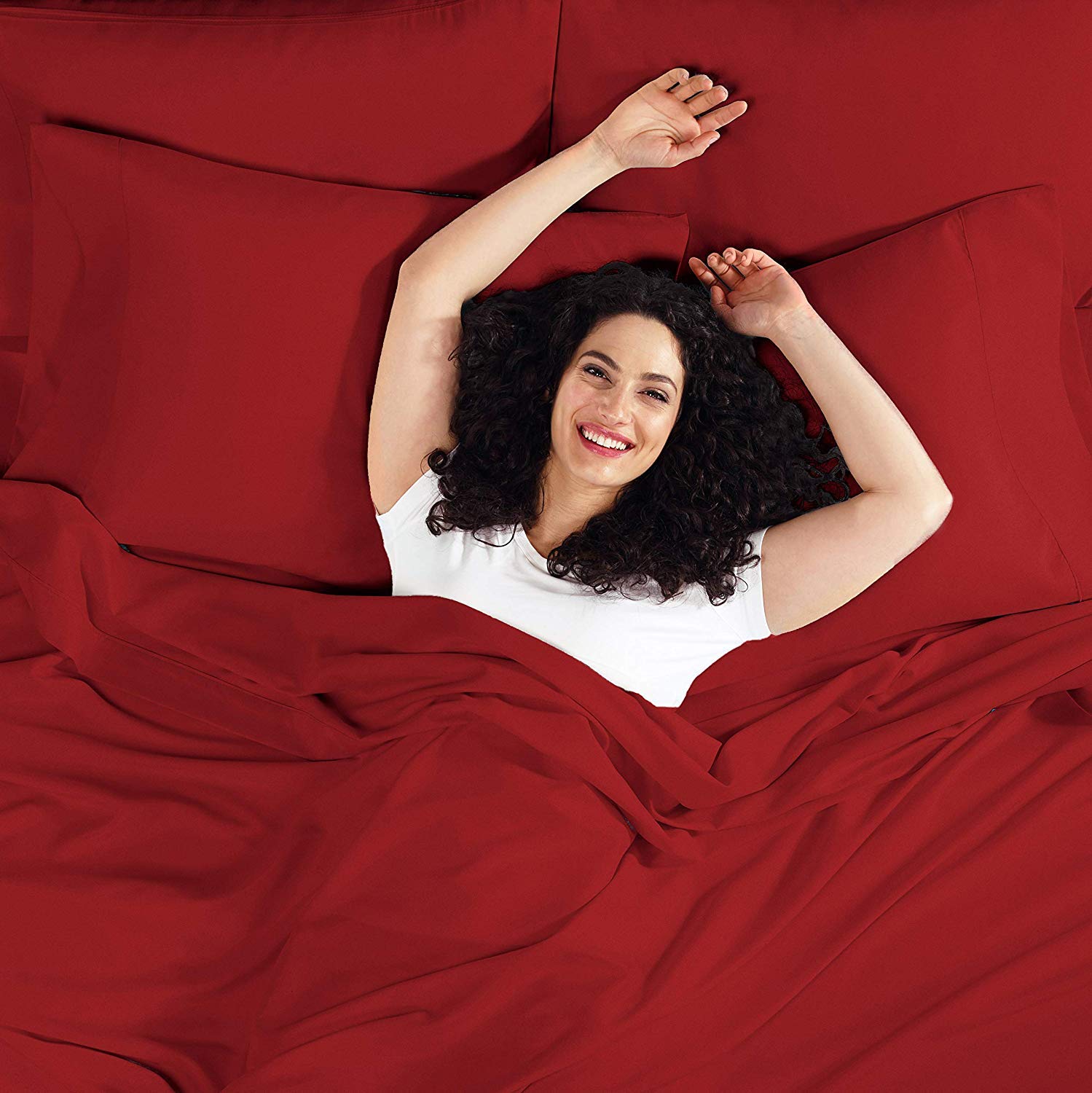 Premium 5-Piece Split King Sheet Set - 100% Egyptian Cotton 800 Thread Count, Deep Pocket (15
