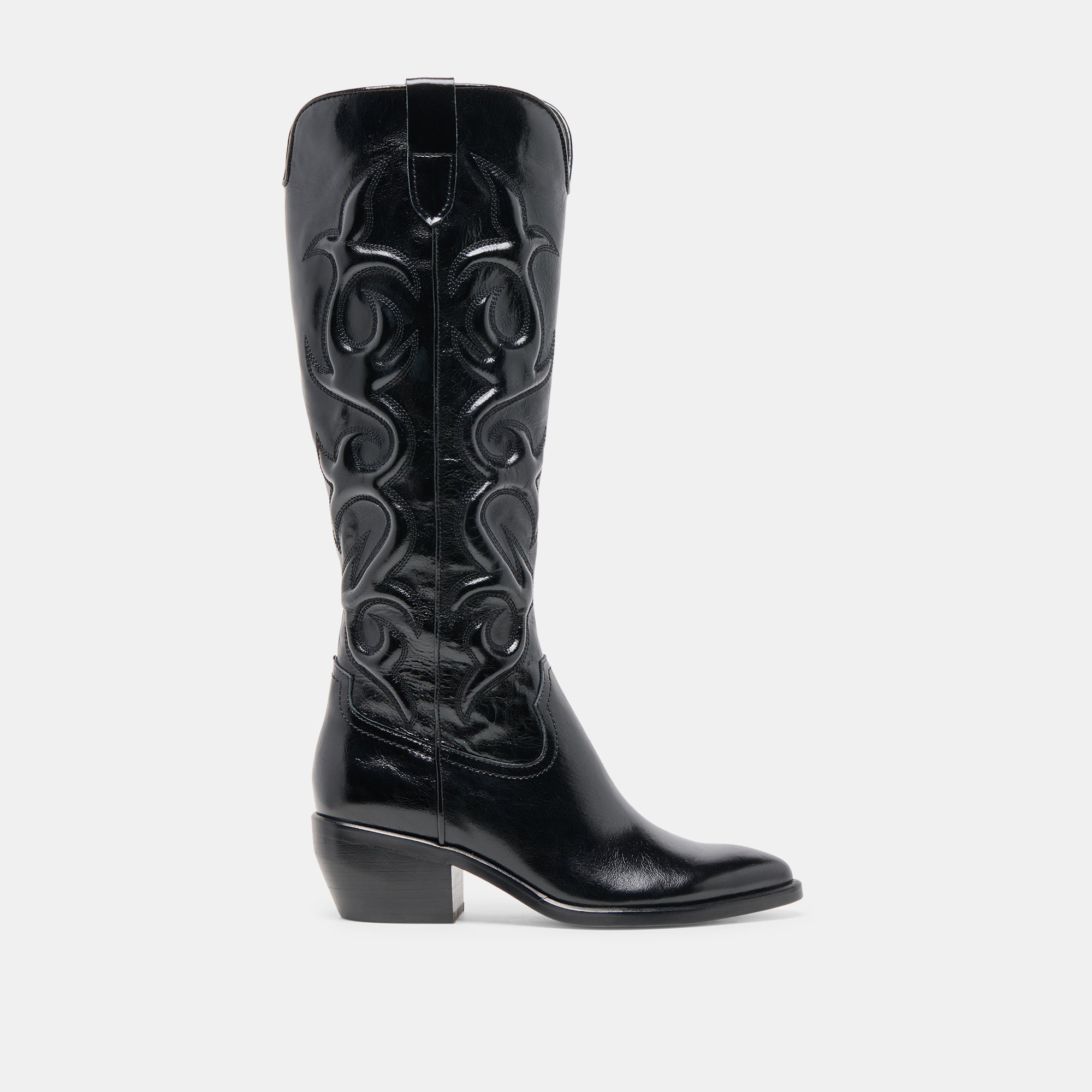 MIRLA Black Leather Boots for Women - Stylish & Comfortable Ankle Boots for Casual Wear, Work & Outdoor Activities