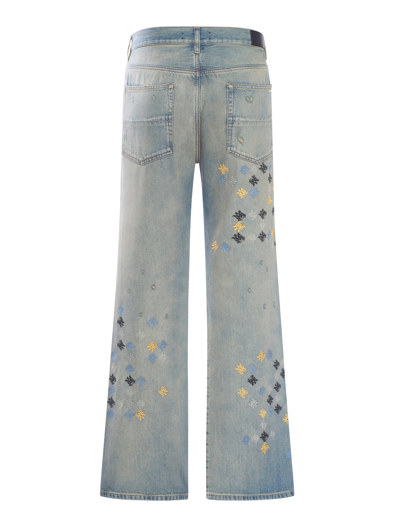 Stylish Embroidered High-Waisted Jeans for Women - Trendy Denim Pants with Floral Embroidery Details | Perfect for Casual Outings, Date Nights & Streetwear Fashion