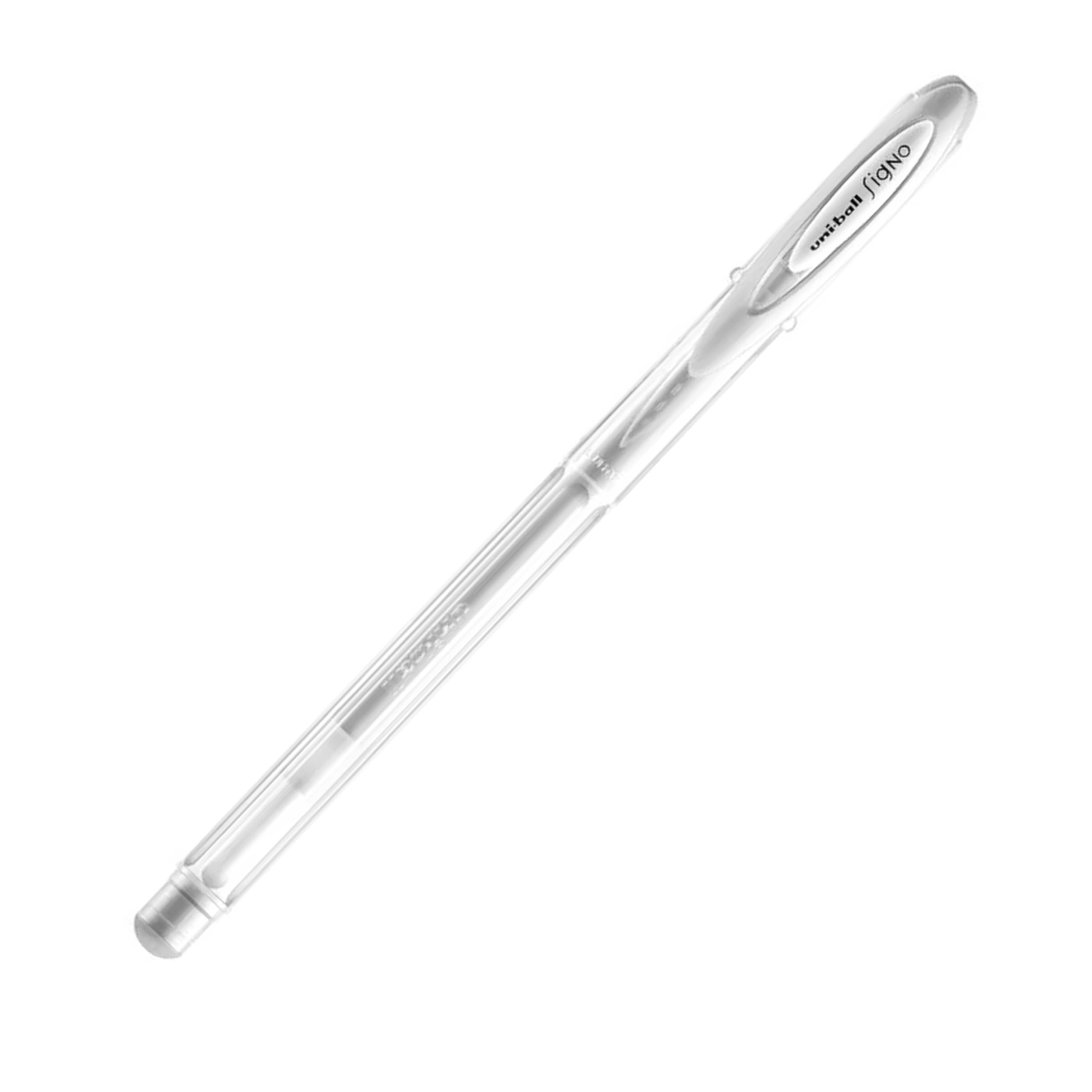 Uni-Ball Signo Angelic UM-120AC White Gel Pen Set - 0.7mm Fine Point, 3-Pack for Scrapbooking, Art Journaling & Dark Paper Crafting