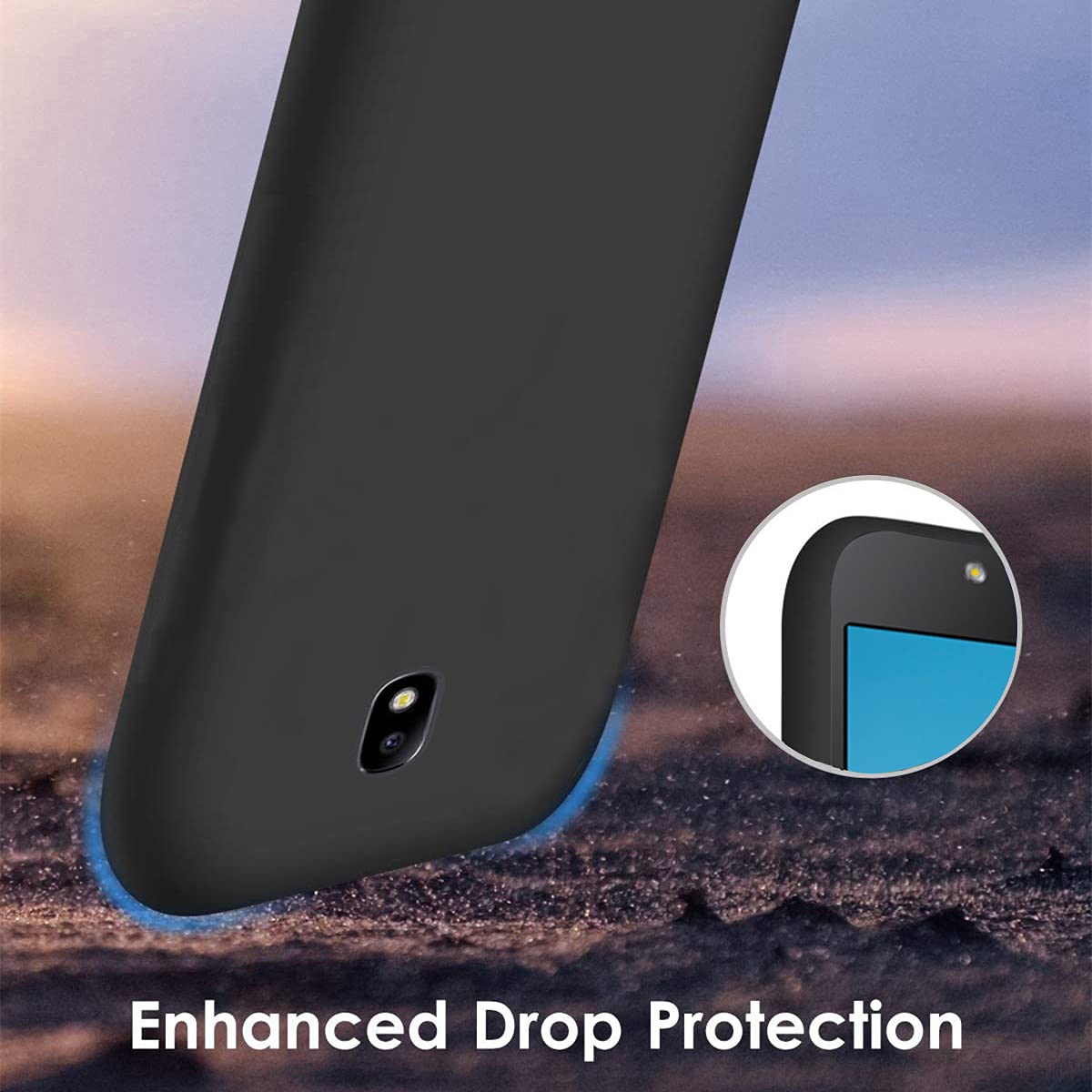 Custom Personalized Picture Phone Case for Samsung Galaxy J7 Pro | Shockproof Silicone Protective Cover | Soft Candy Design | Christmas Birthday Gift Idea | Perfect for Everyday Use, Travel & Special Occasions