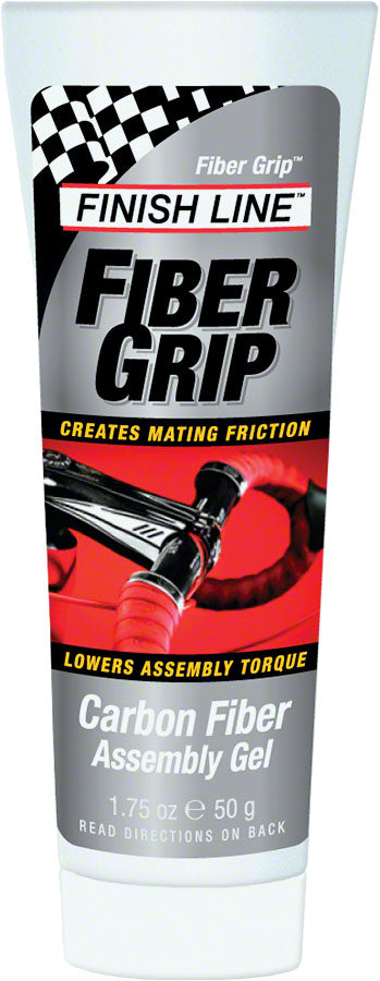 Finish Line Fiber Grip Bicycle Chain Lubricant - 1.75oz Tube for Smooth Cycling Performance - Ideal for Road Bikes, Mountain Bikes & Commuting