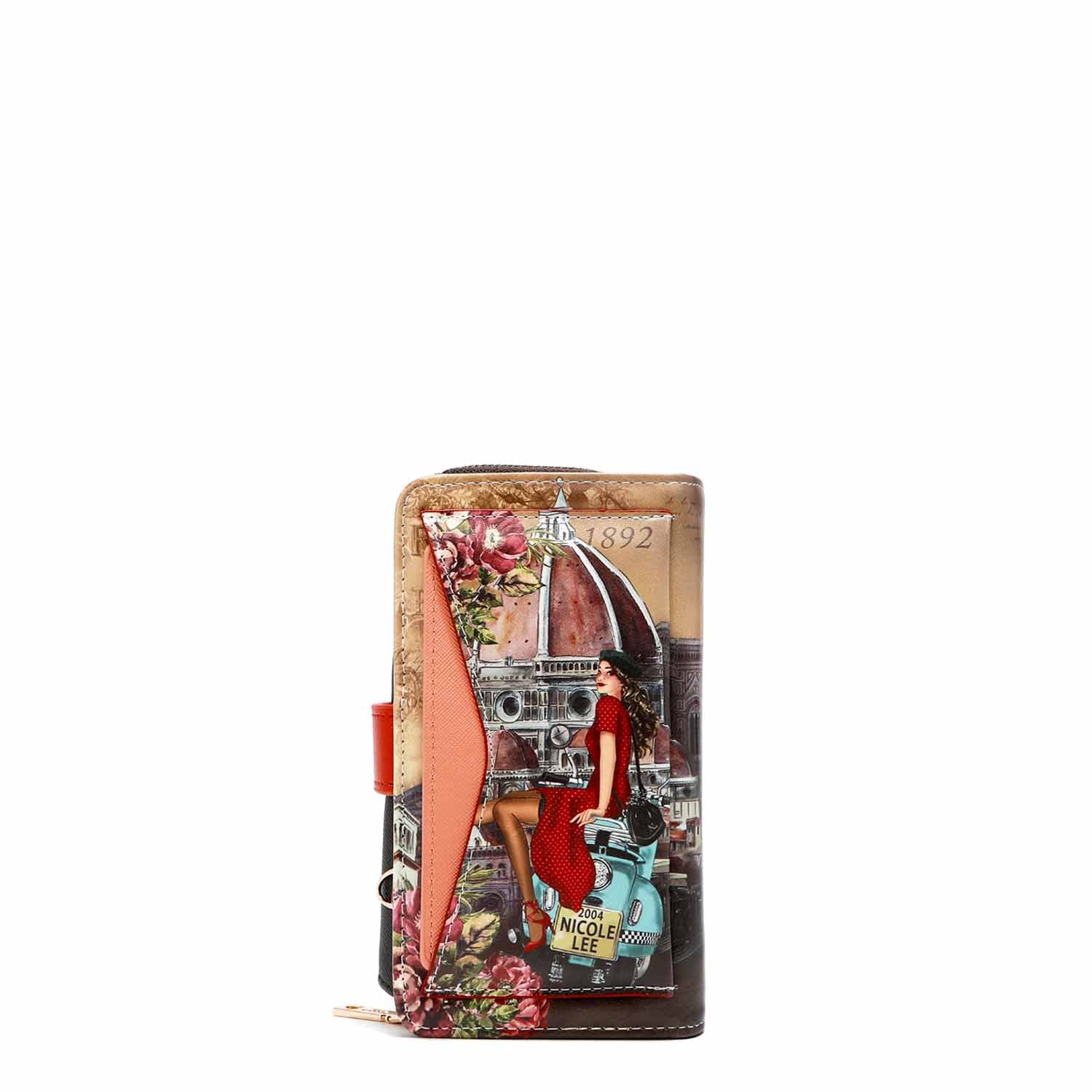 Stylish Trifold Phone Case with Crossbody Wallet - Perfect for Hands-Free Convenience While Shopping, Traveling, or Running Errands