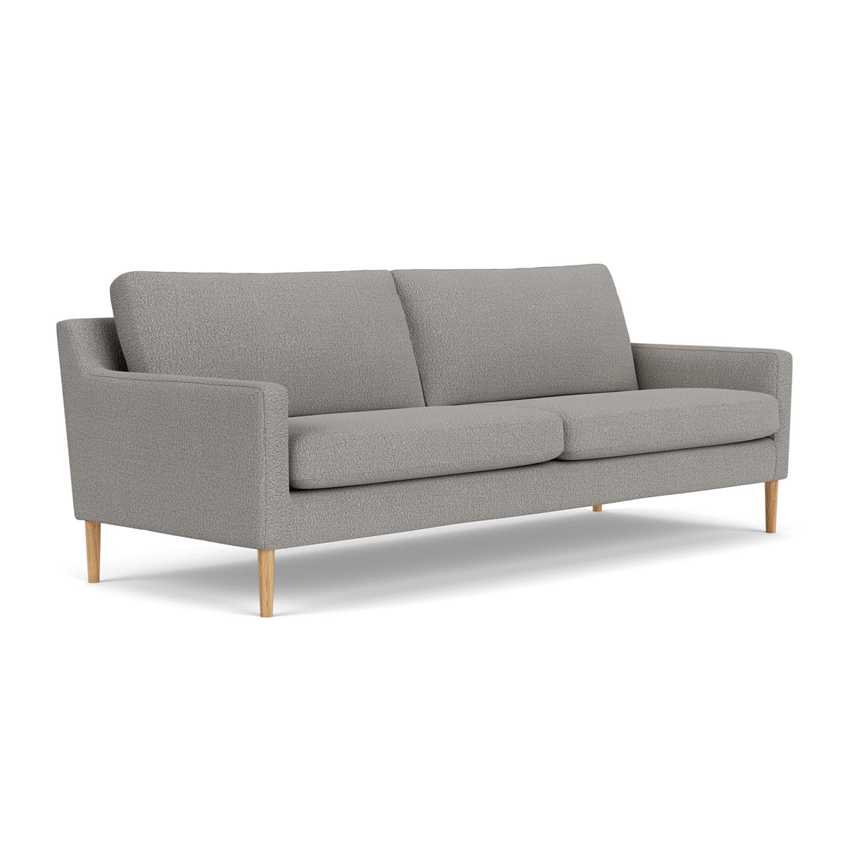 Astha Fabric 3-Seater Sofa - Modern Living Room Furniture for Small Spaces | Comfortable Couch for Apartments, Dorm Rooms & Cozy Homes