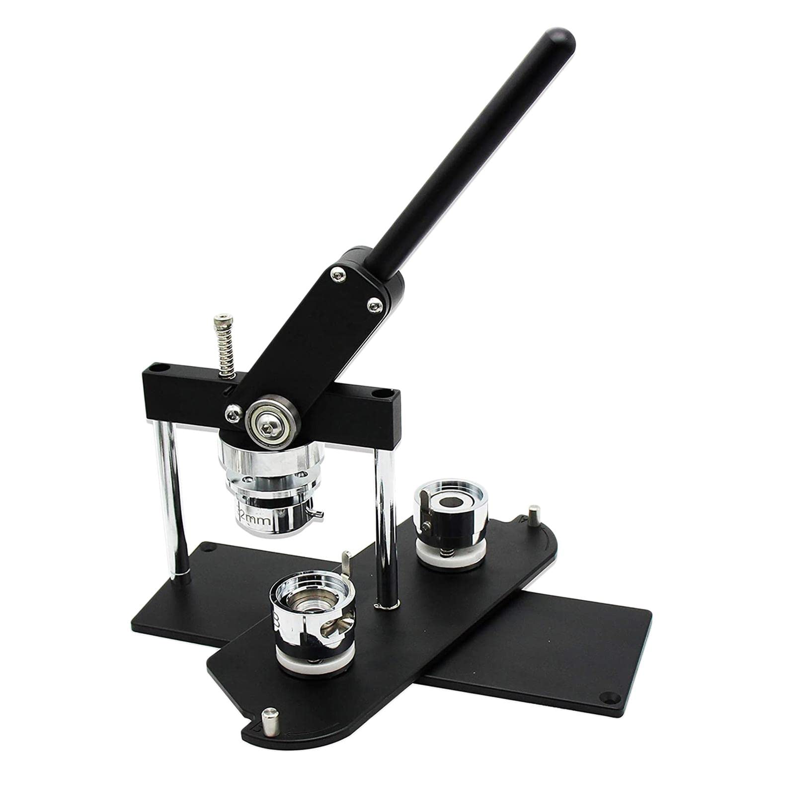 Harilla Rotray Button Maker Kit - DIY Badge Press Machine for Custom Assorted Shaped Buttons - Perfect for Kids, Adults & Creative Gifts - Great for School Projects, Parties & Crafting