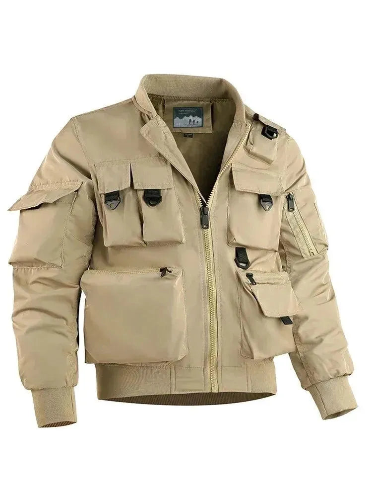 Stylish Men's Slim Fit Winter Jacket - Lightweight Warm Puffer Coat for Outdoor Activities & Cold Weather - Perfect for Hiking, Skiing, and Daily Winter Wear